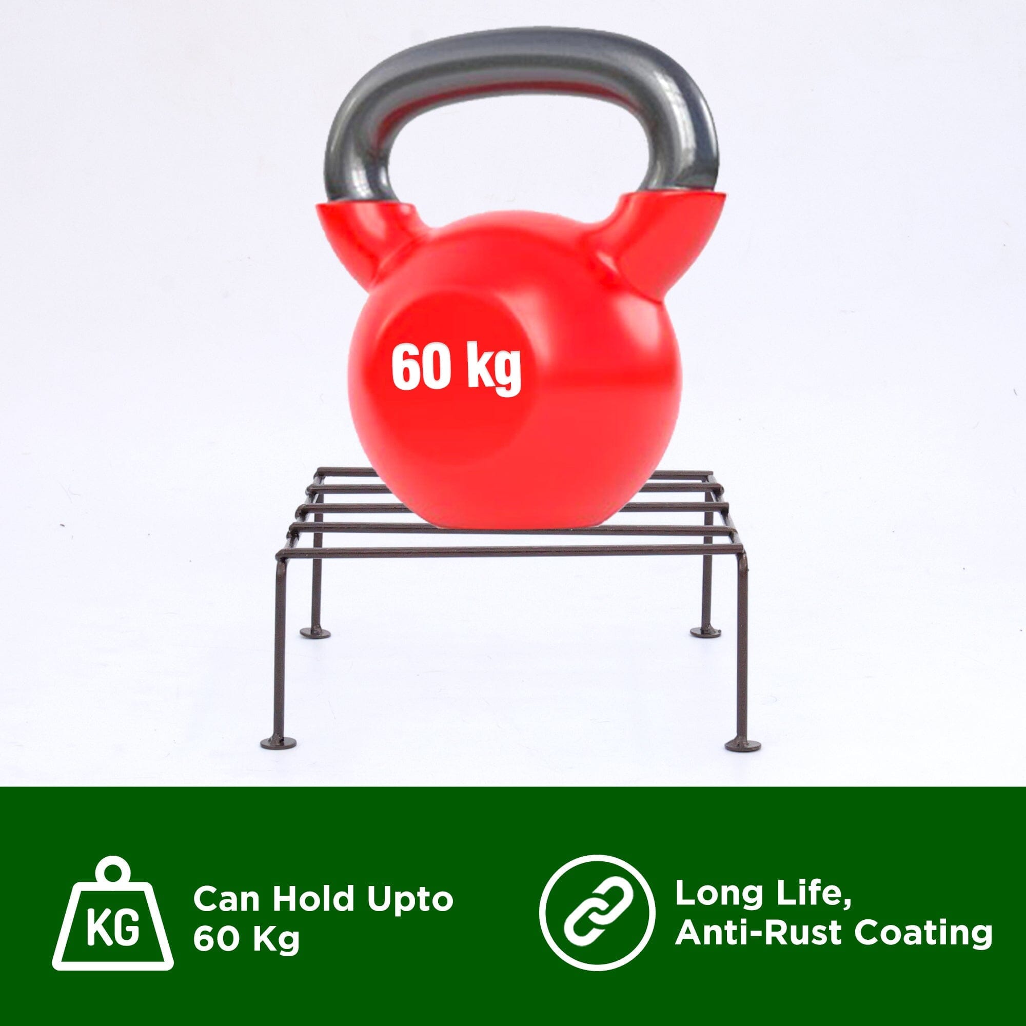 Urban Plant Titanium Stand (Set of 6 - Brown) Metal Stand Urban Plant