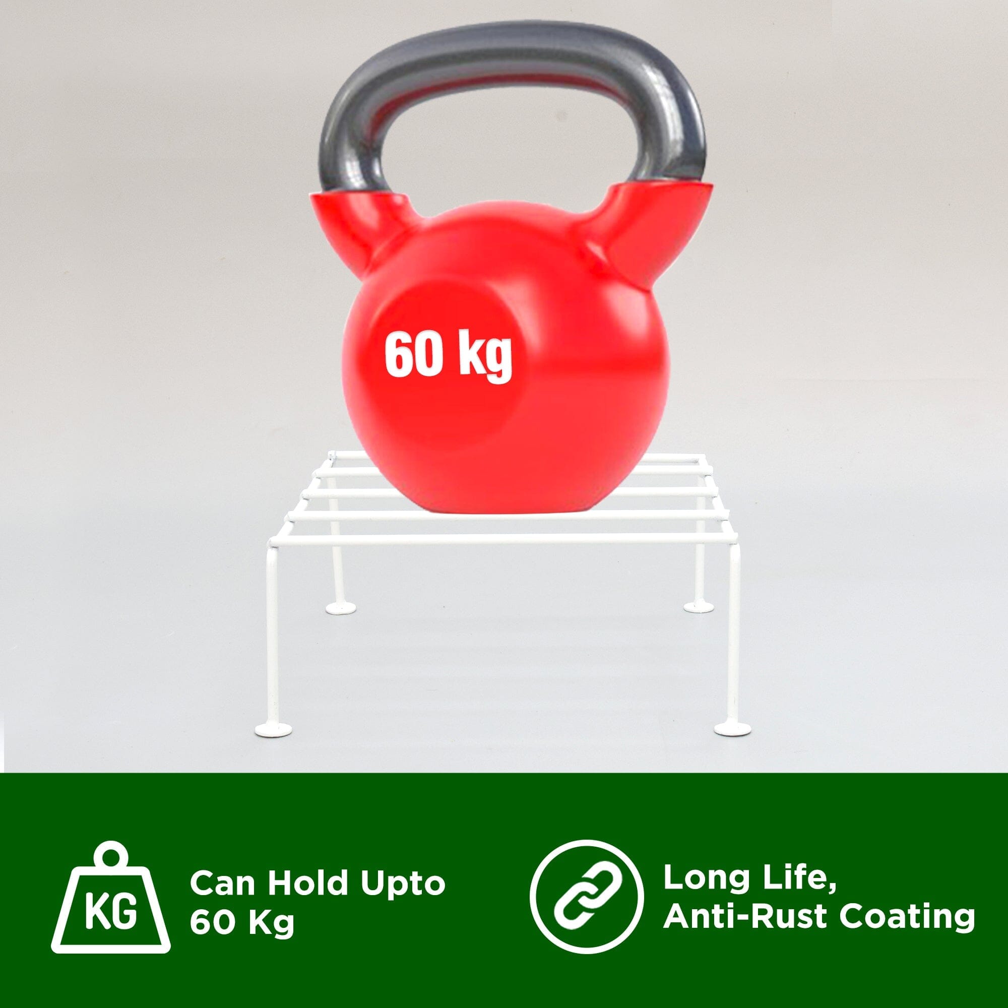 Urban Plant Titanium Stand (Set of 6 - White) Metal Stand Urban Plant