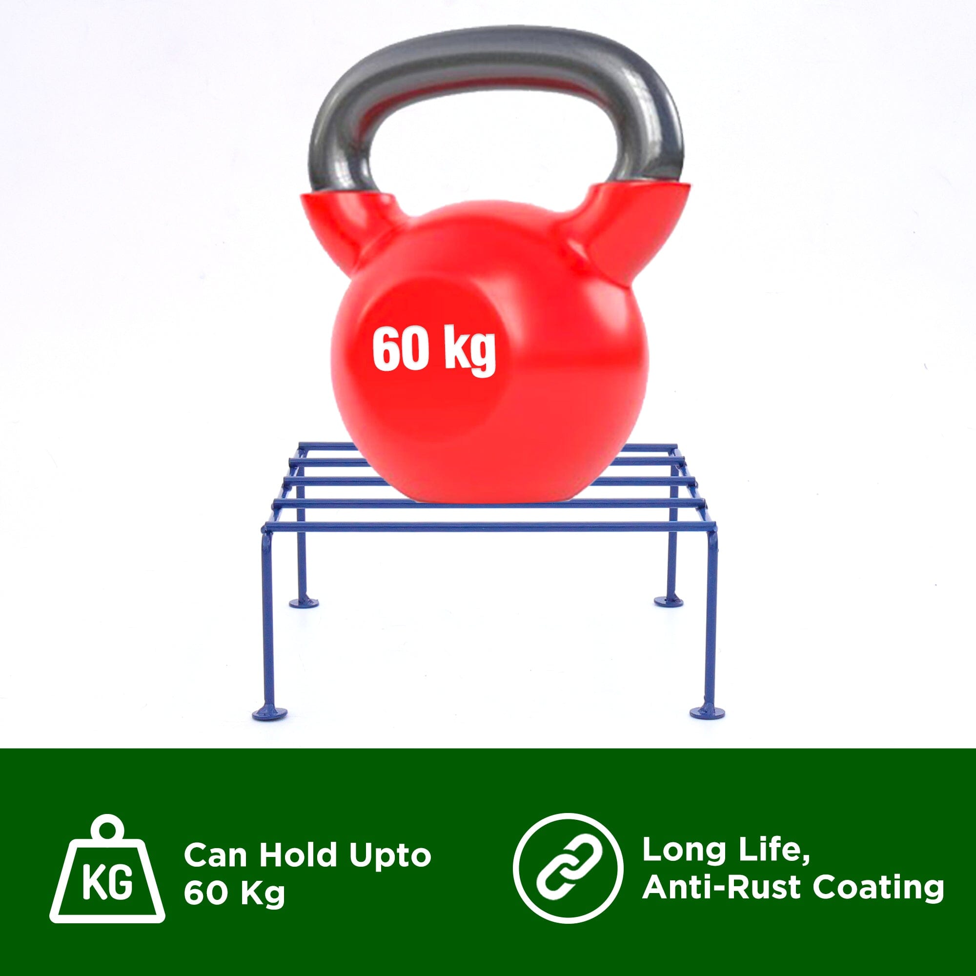 Urban Plant Titanium Stand (Set of 6 - Blue) Metal Stand Urban Plant