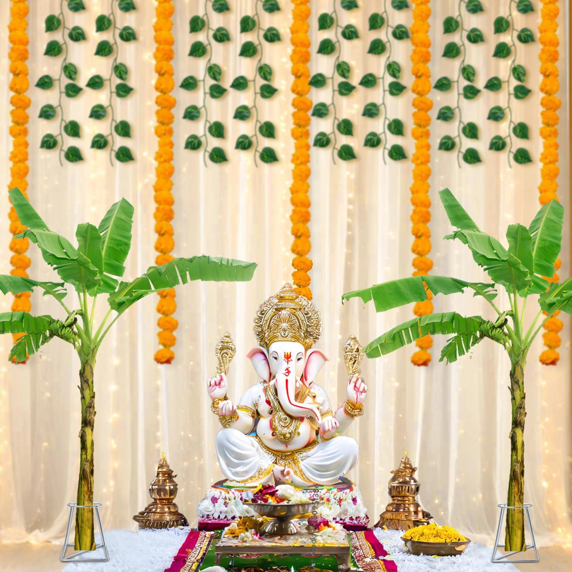 Urban Plant Banana Stand/Holder for Pooja Urban Plant