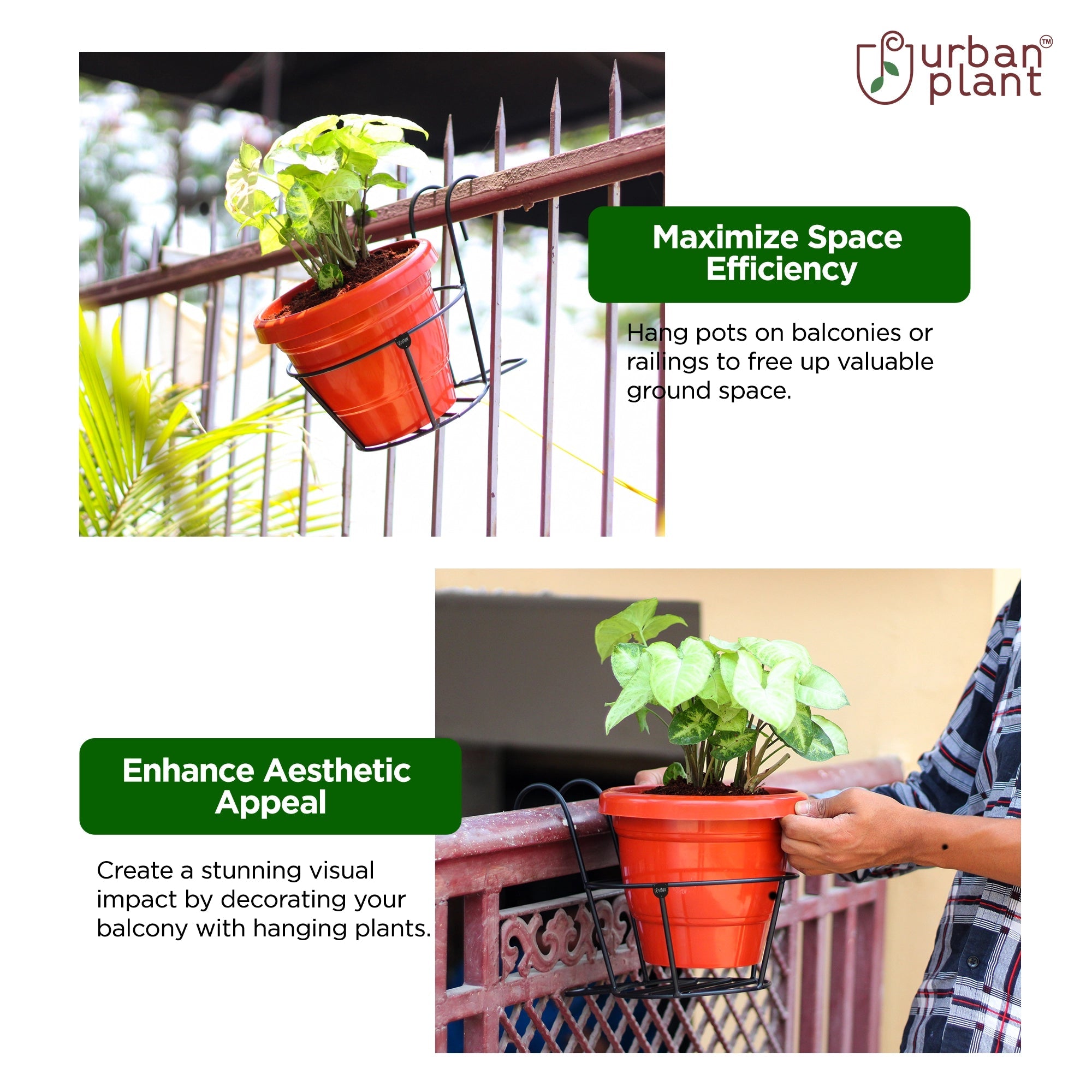 Urban Plant AirNest Hanging Flower Pot Holders Urban Plant