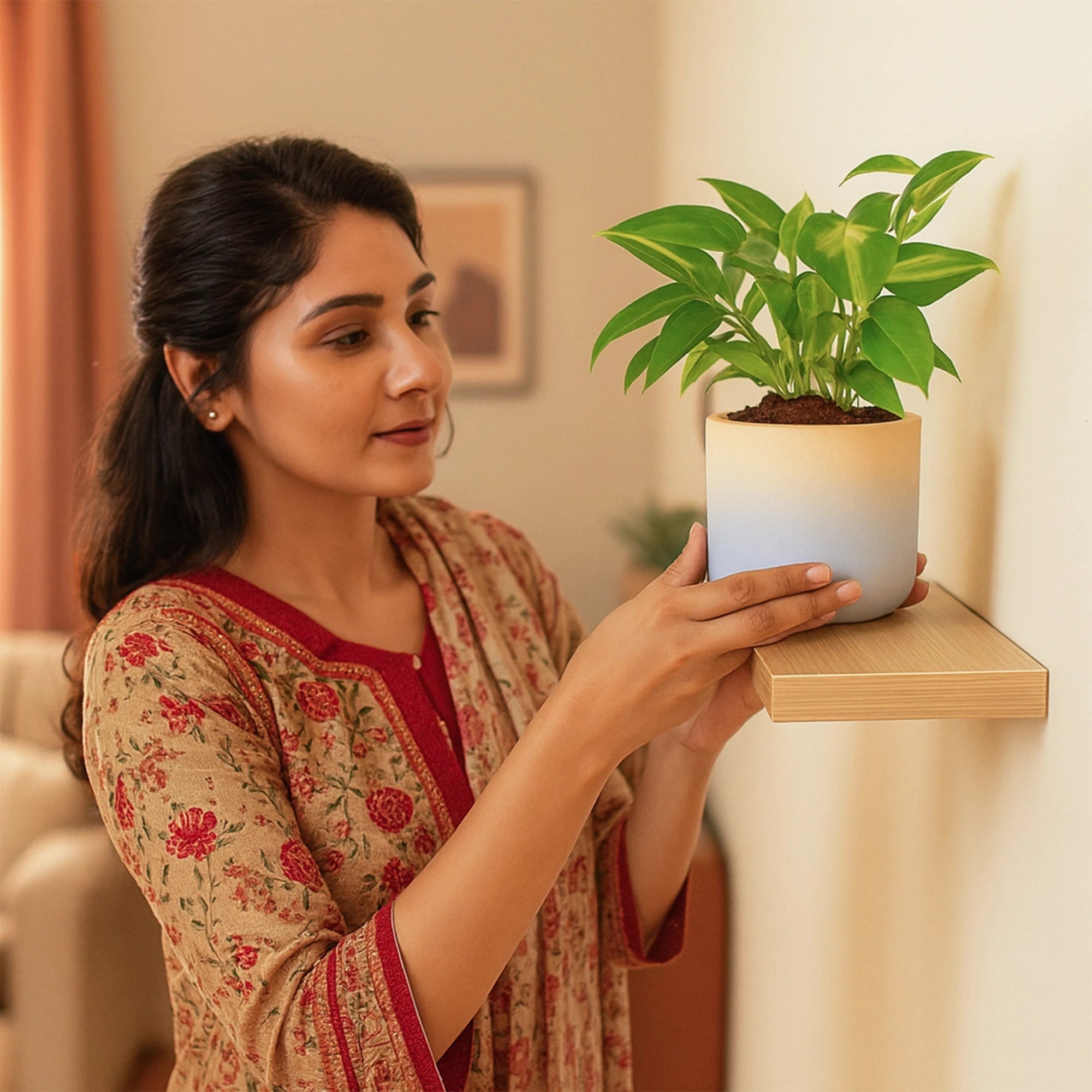 Gala Gradient Terracotta Pot Urban Plant