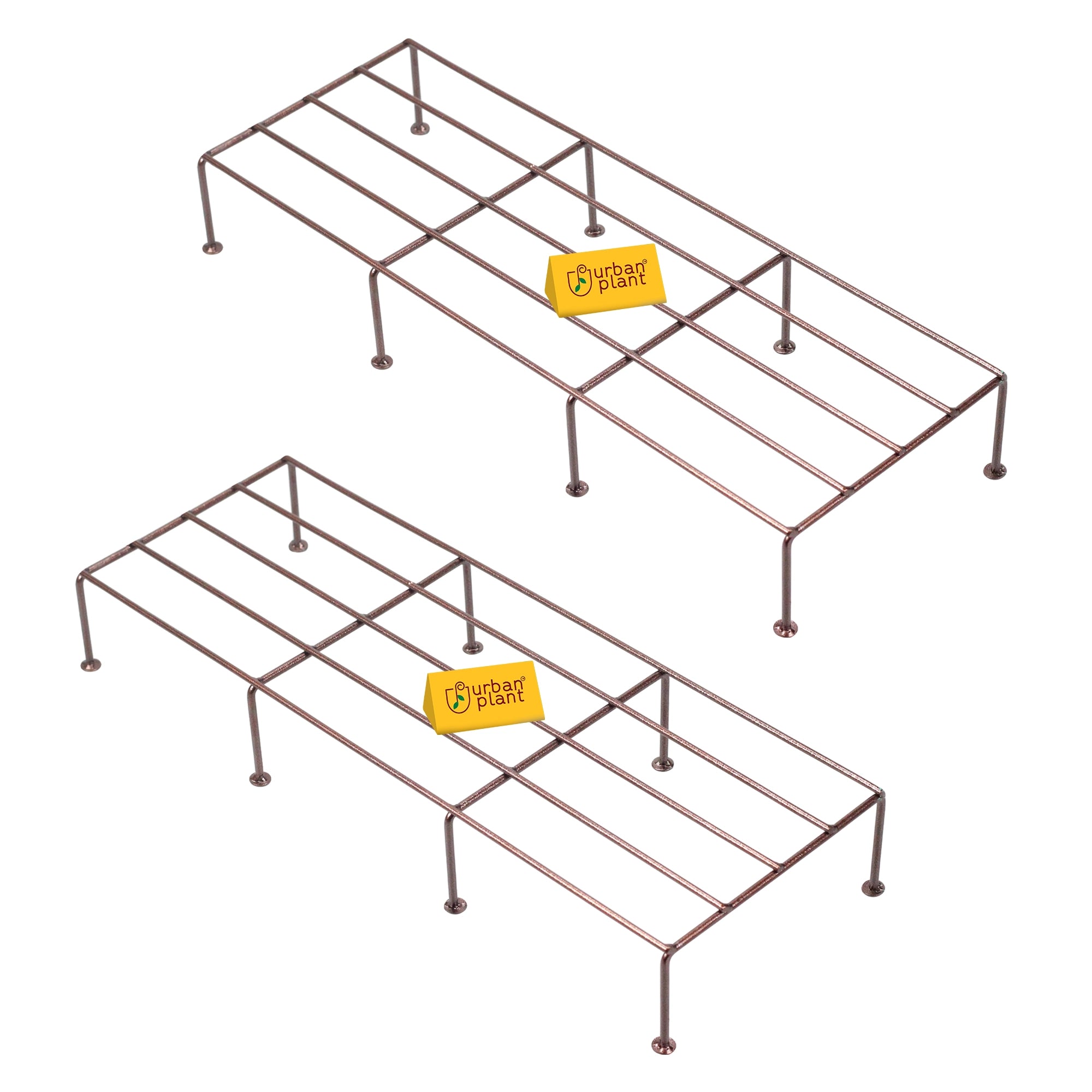 Urban Plant Vistara Plant Stands Urban Plant Brown Pack of 2