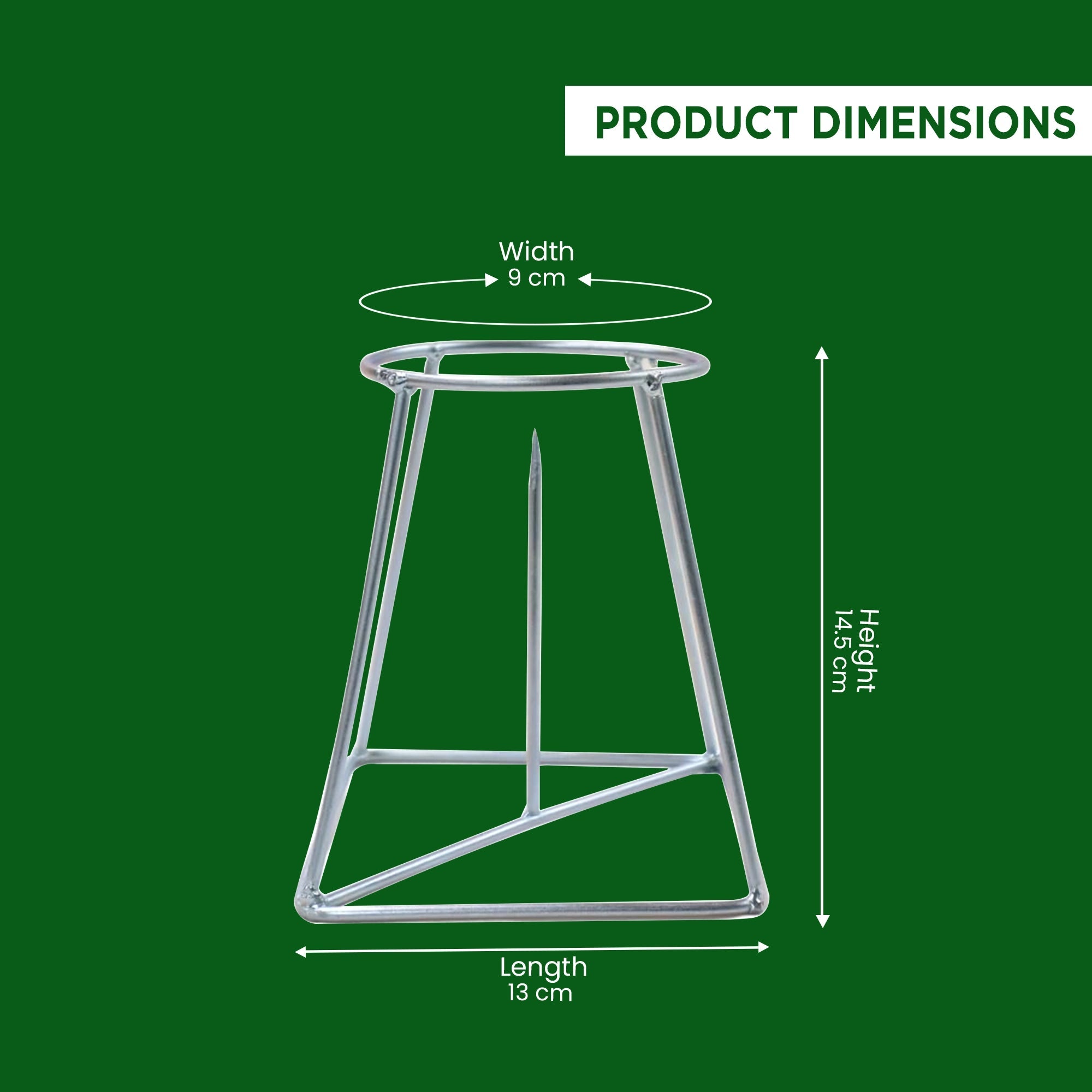 Urban Plant Banana Stand/Holder for Pooja Pack of 2 Urban Plant