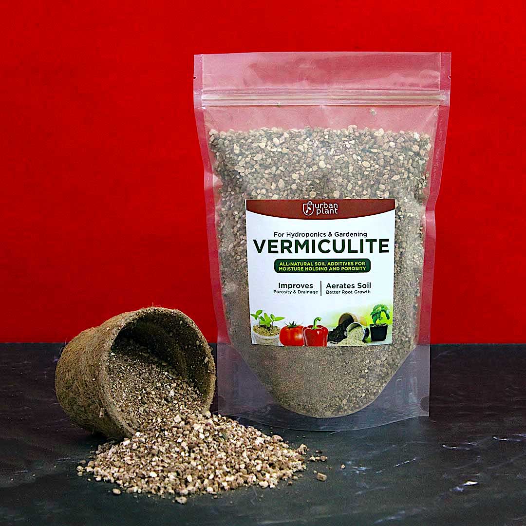 Vermiculite for Plants, Natural Soil Conditioner and Root Growth Enhancer Urban Plant 250 Gram