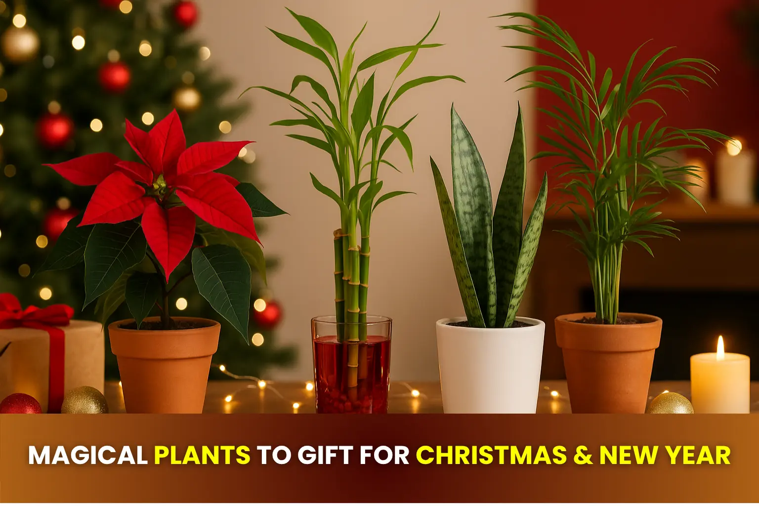 10 Magical Plants To Gift For Christmas And New Year In India
