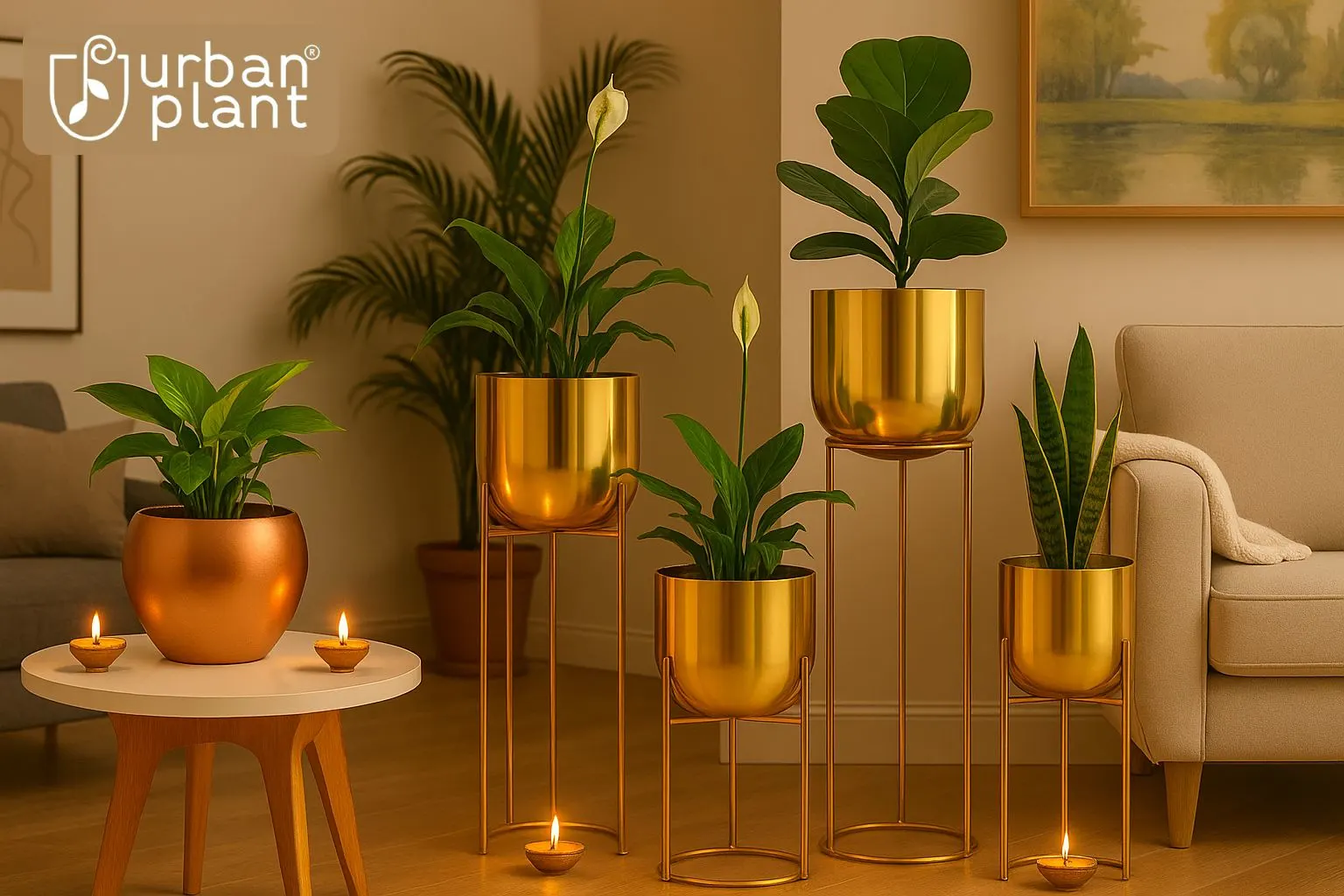 How To Style Trending Planters For Diwali Home Décor