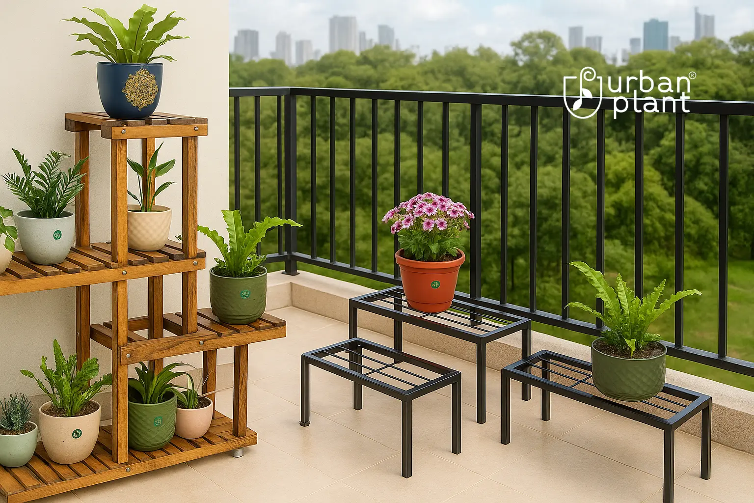 Best Outdoor Plant Stands in India (Heat, Rain & Dust-Proof Guide)