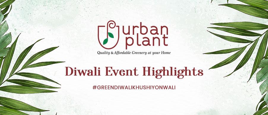 Urban Plant distributes gift vouchers at their sponsored event in Gurgaon to promote Green Diwali