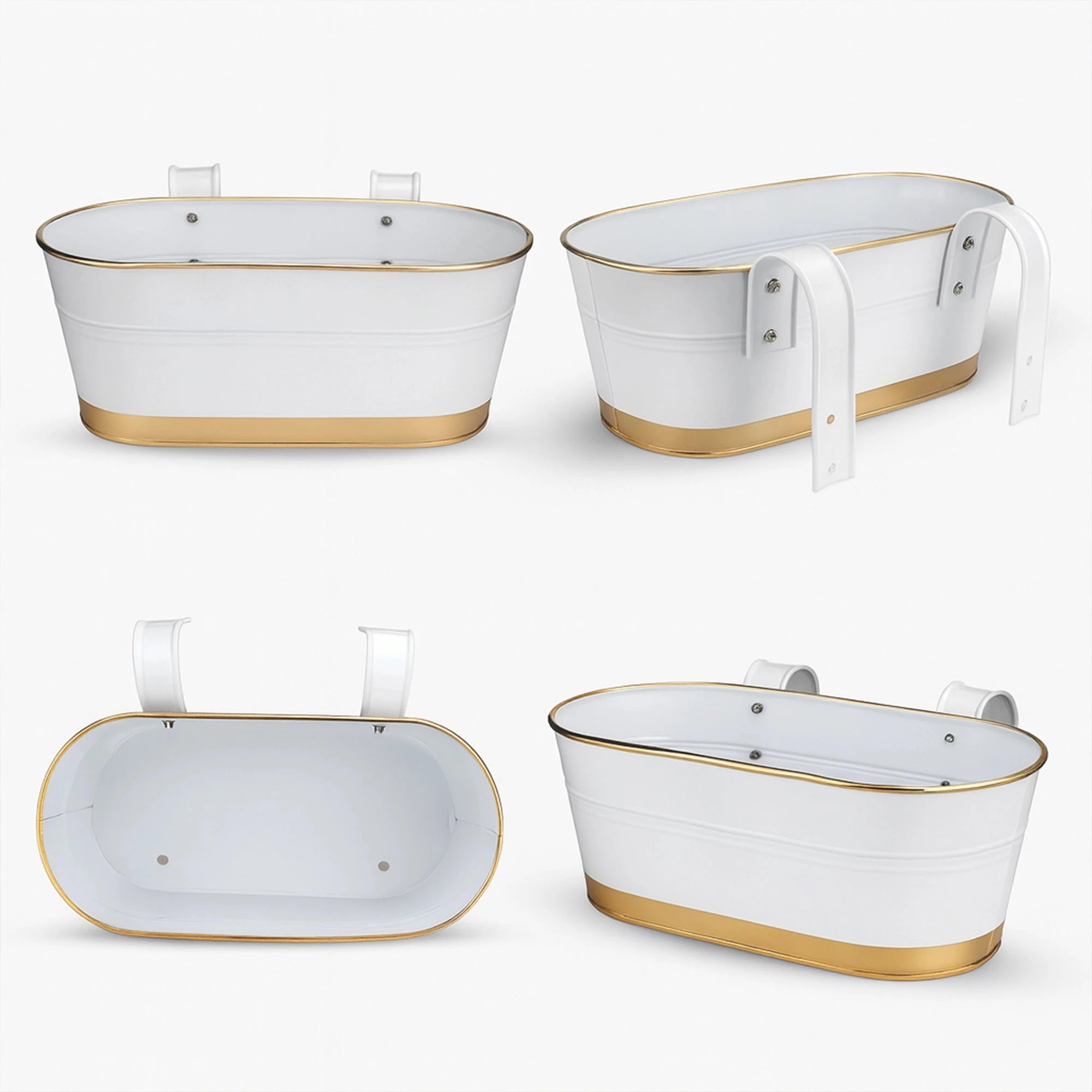 Curvian Hanging Planter - (Set of 5) Hanging Planter Urban Plant 