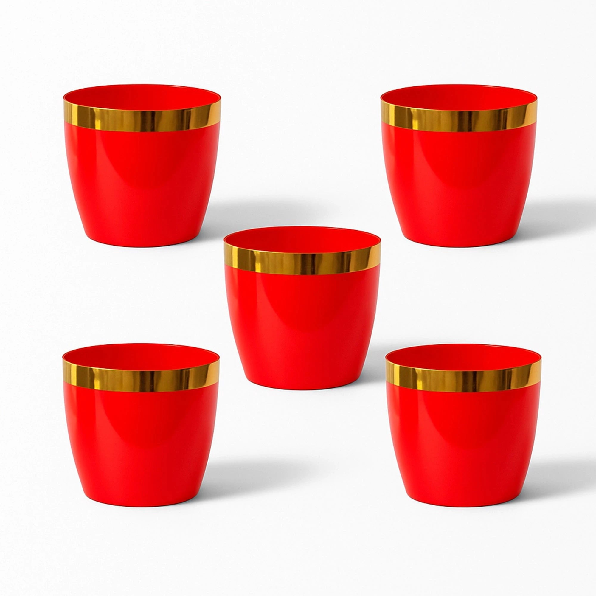 Plantura Pots- (Set of 5) Plastic Pot Urban Plant 