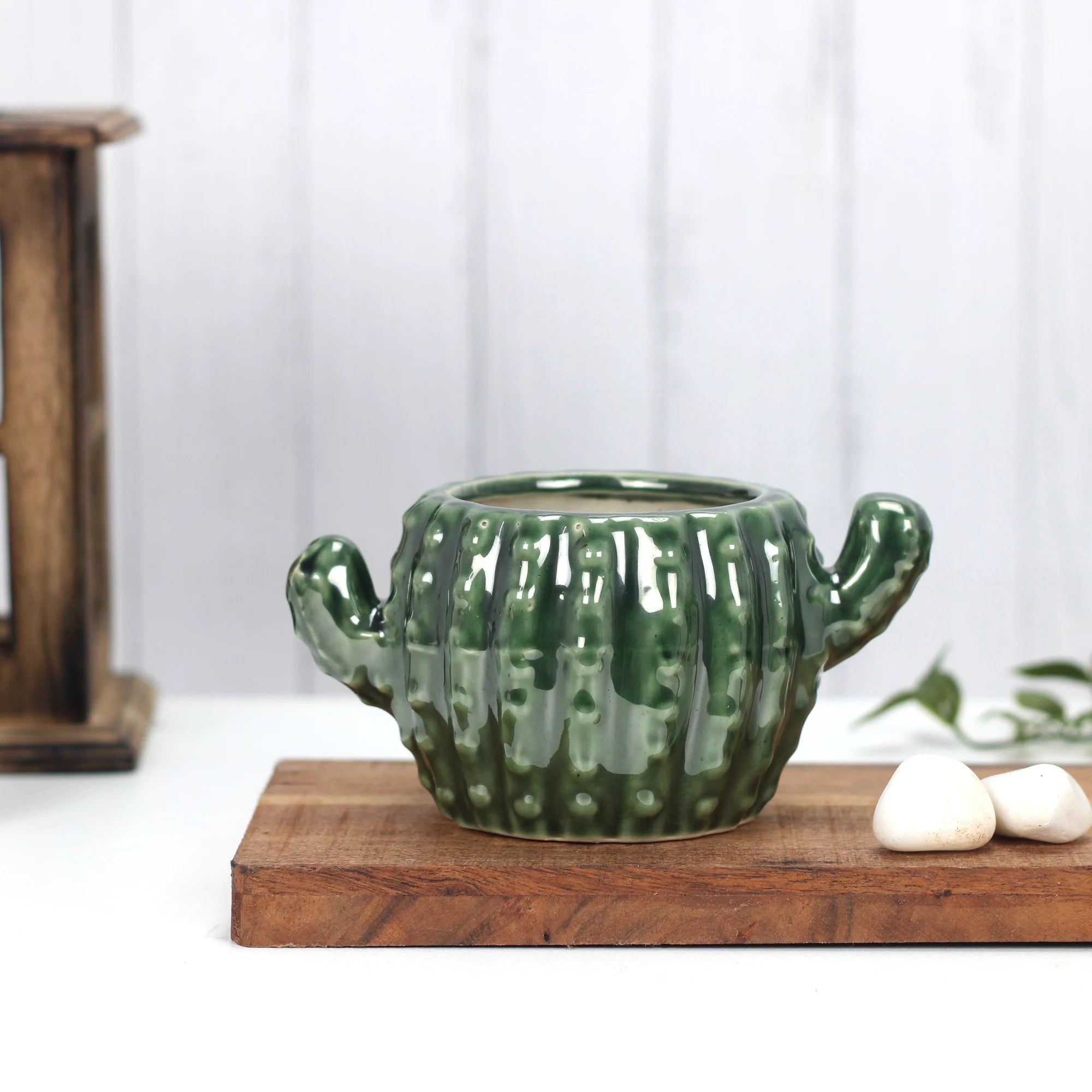 Modern Mesa Cactus Planter Pot - BB0308 Ceramic Planters Urban Plant 