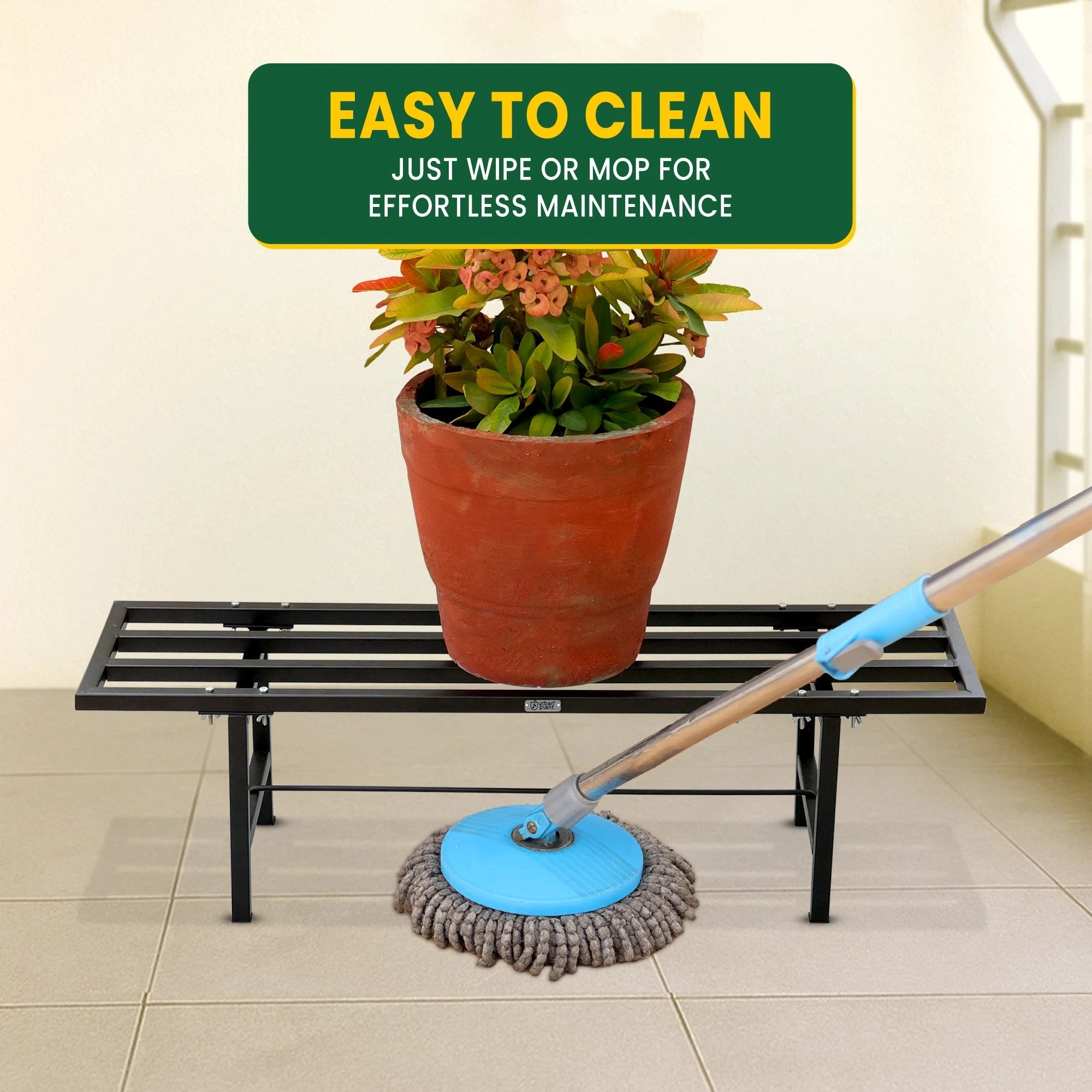 SUMO Heavy-Duty Plant Pot Stand Metal Stand Urban Plant Easy to clean