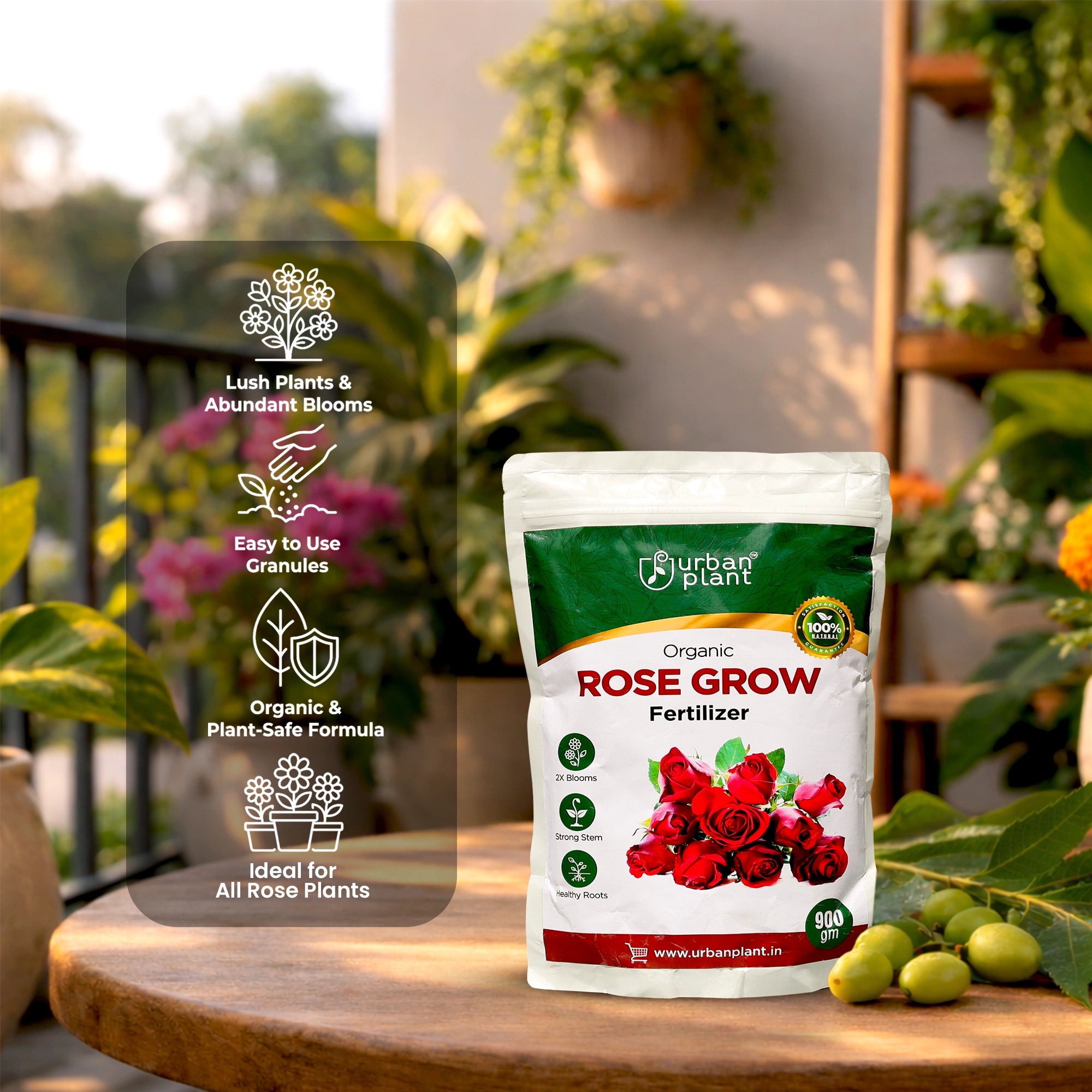 Rose Grow Fertilizer use formula to create