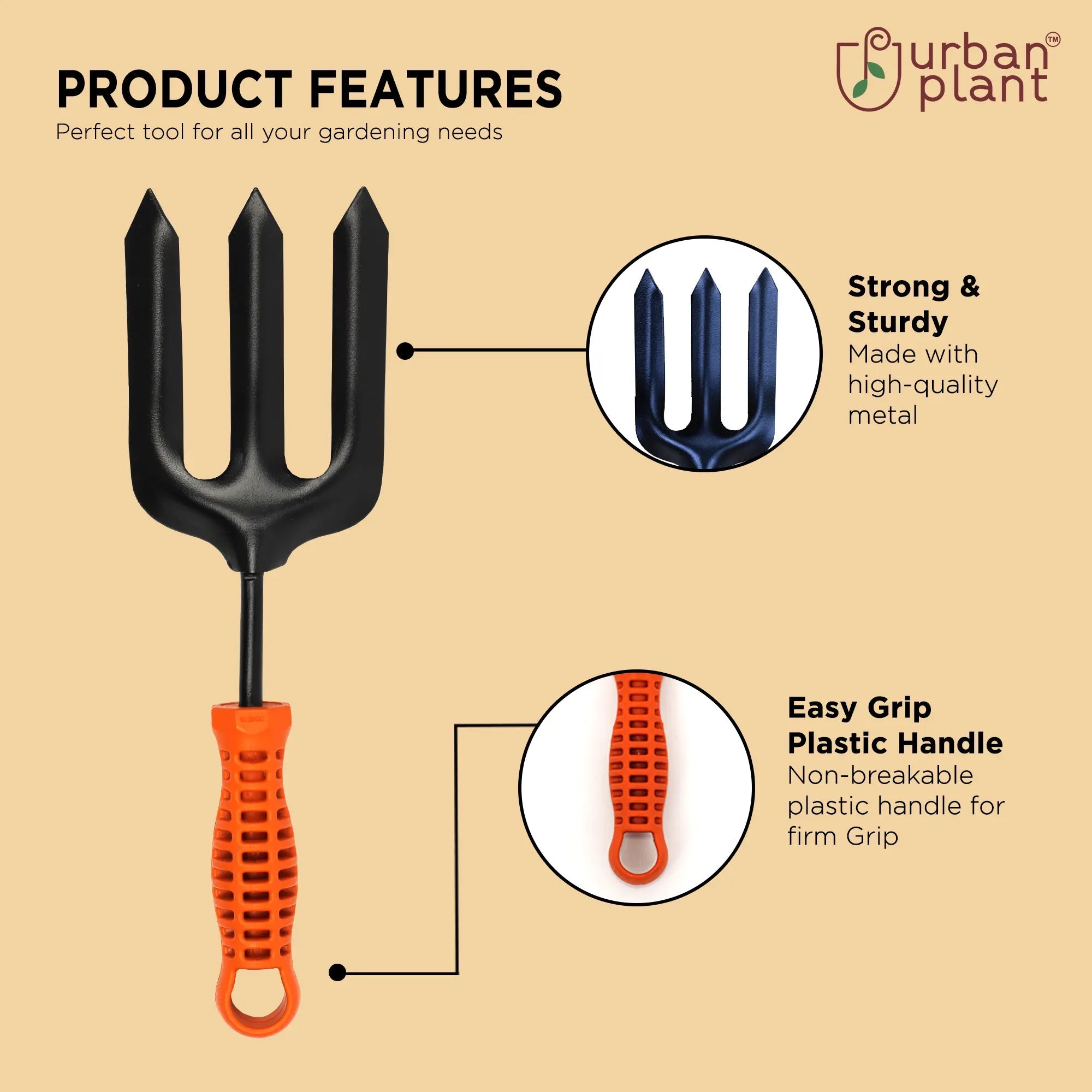 Garden Hand Fork Urban Plant 