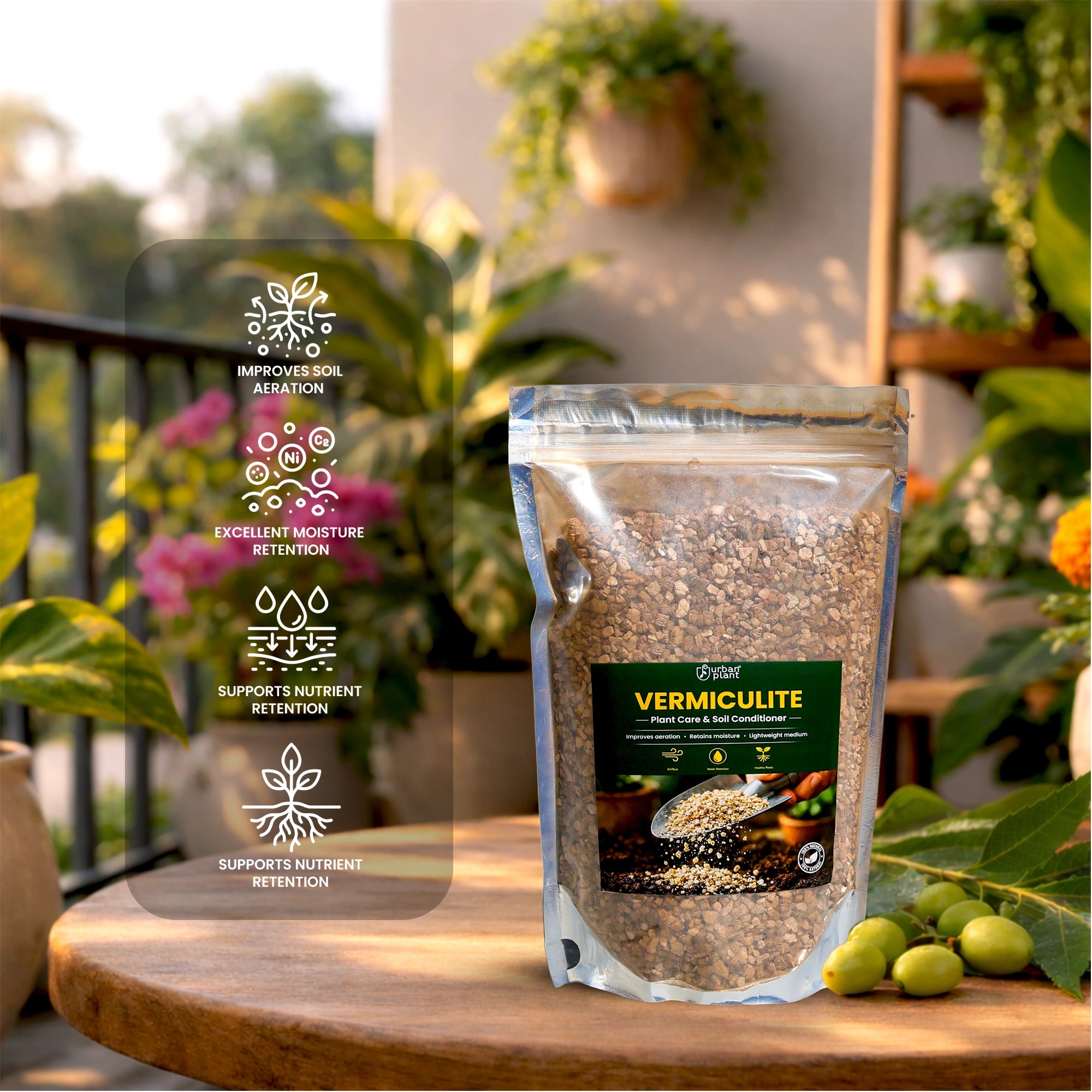 Vermiculite for Plants features 