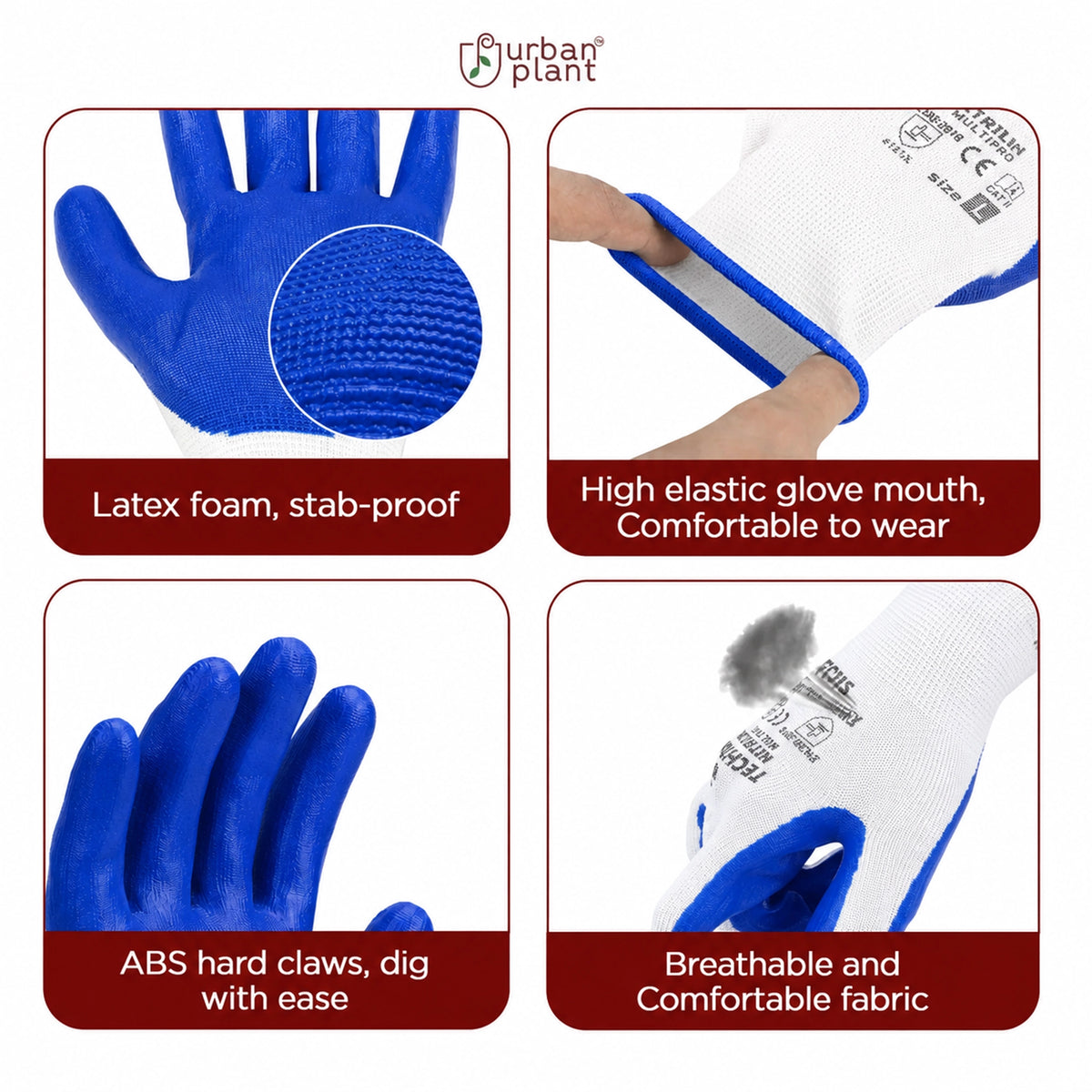 Urban Plant Gardening Gloves