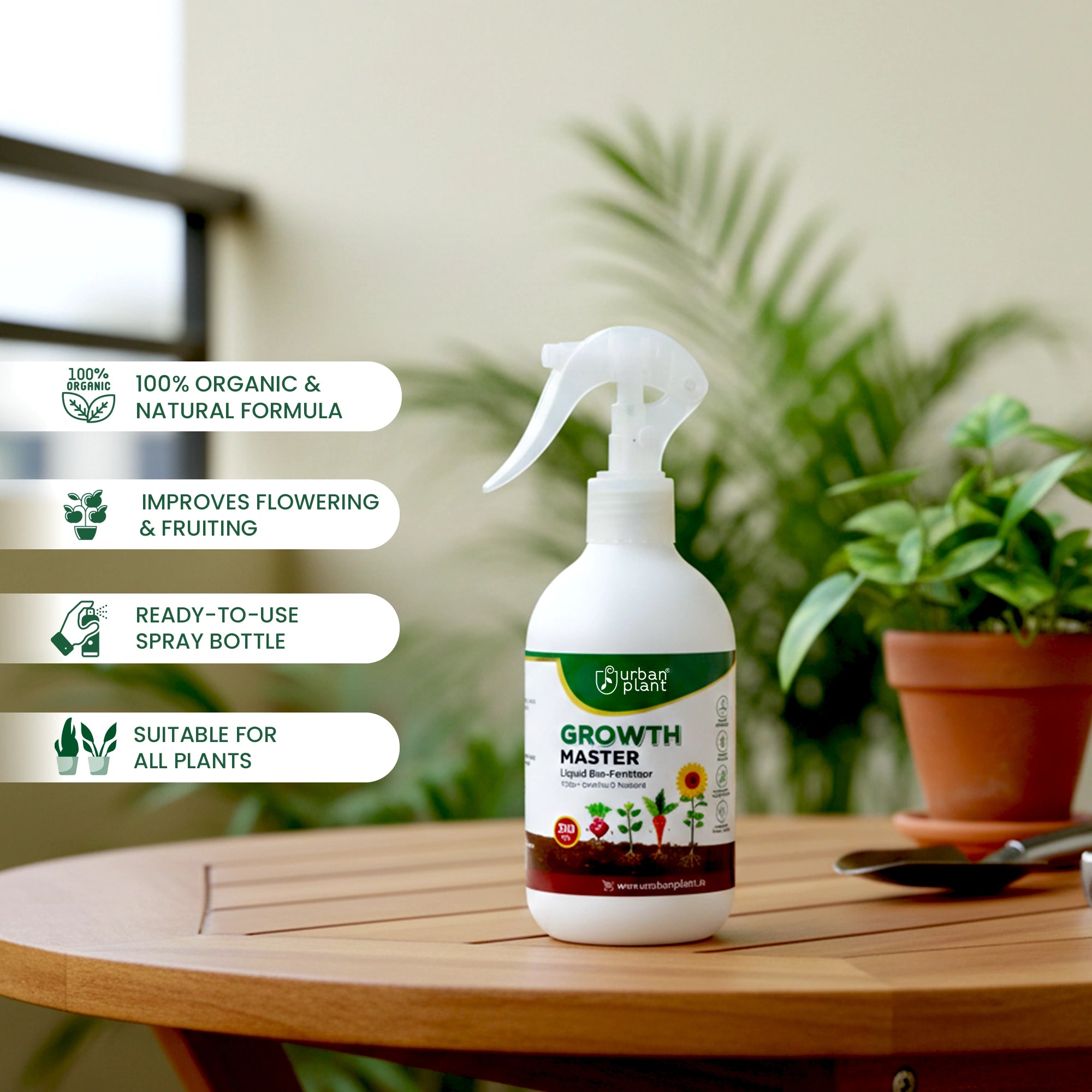 Growth Master Liquid Fertilizer features