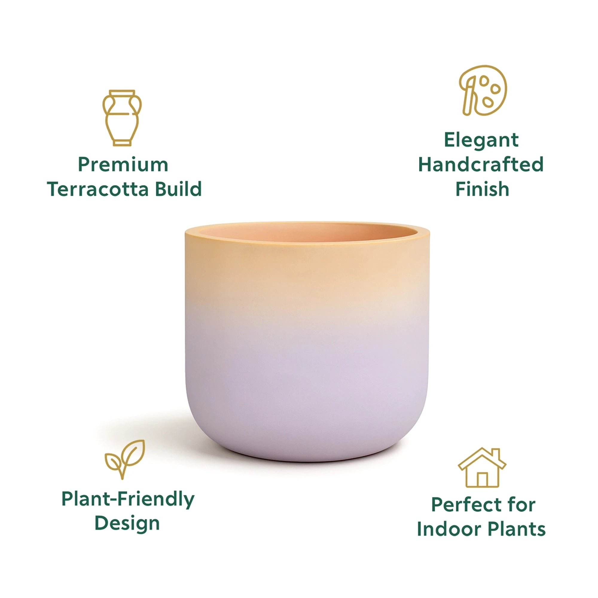 Gala Gradient Terracotta Pot Urban Plant 