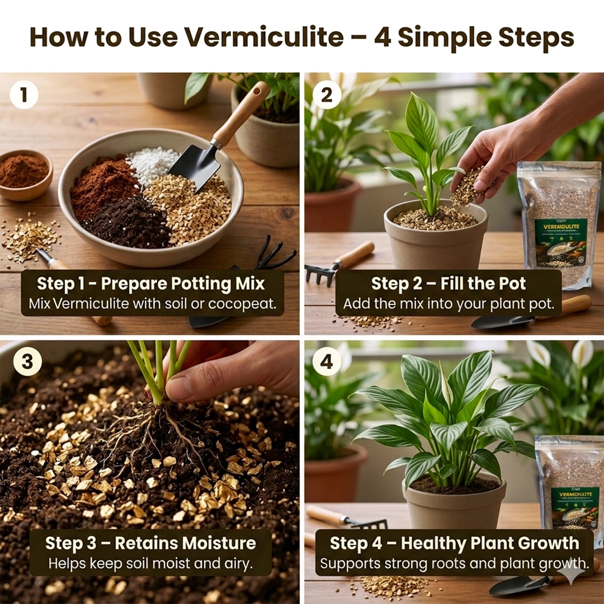 Vermiculite for Plants how to use
