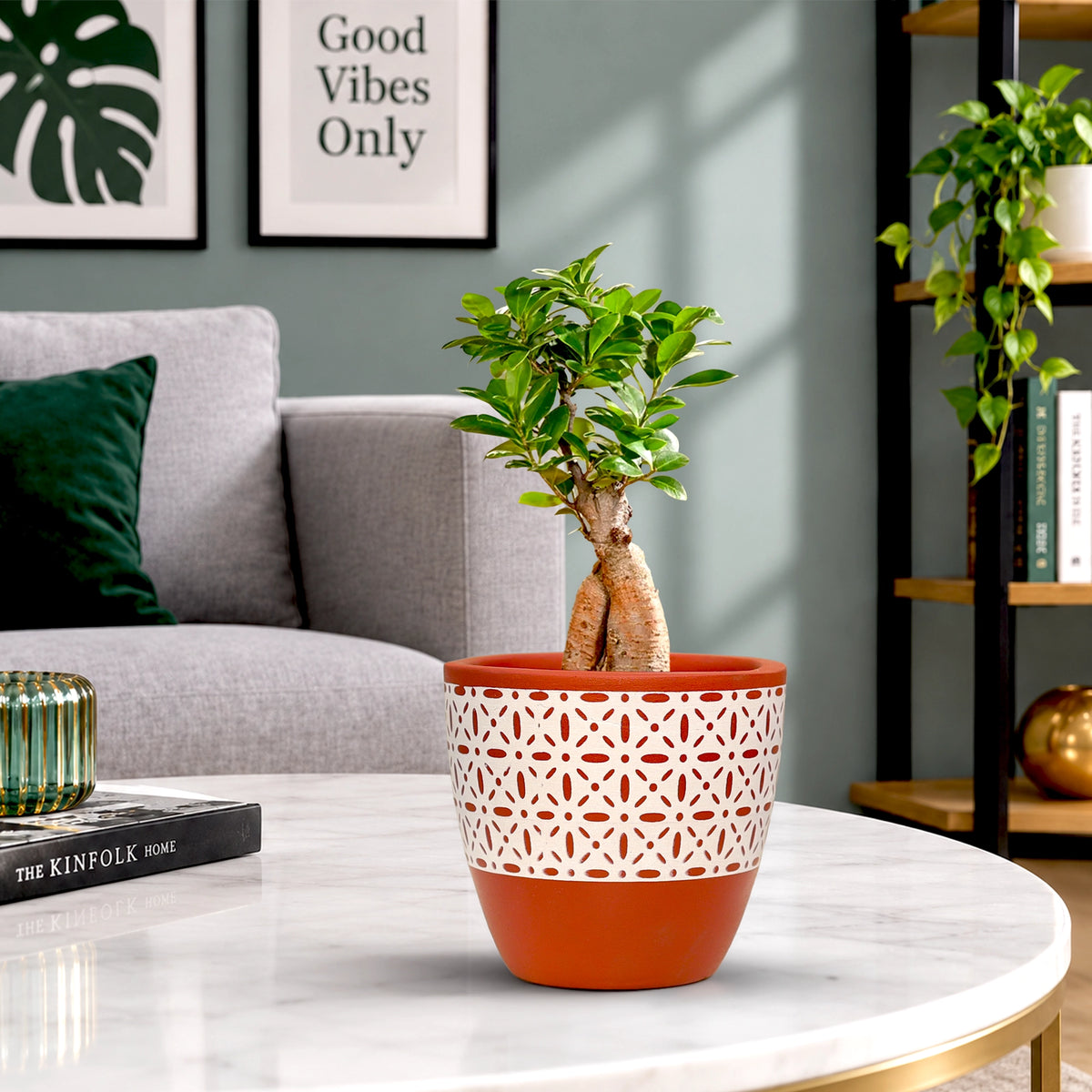 Clay Canvas Terracotta Pot Pattern: Heritage