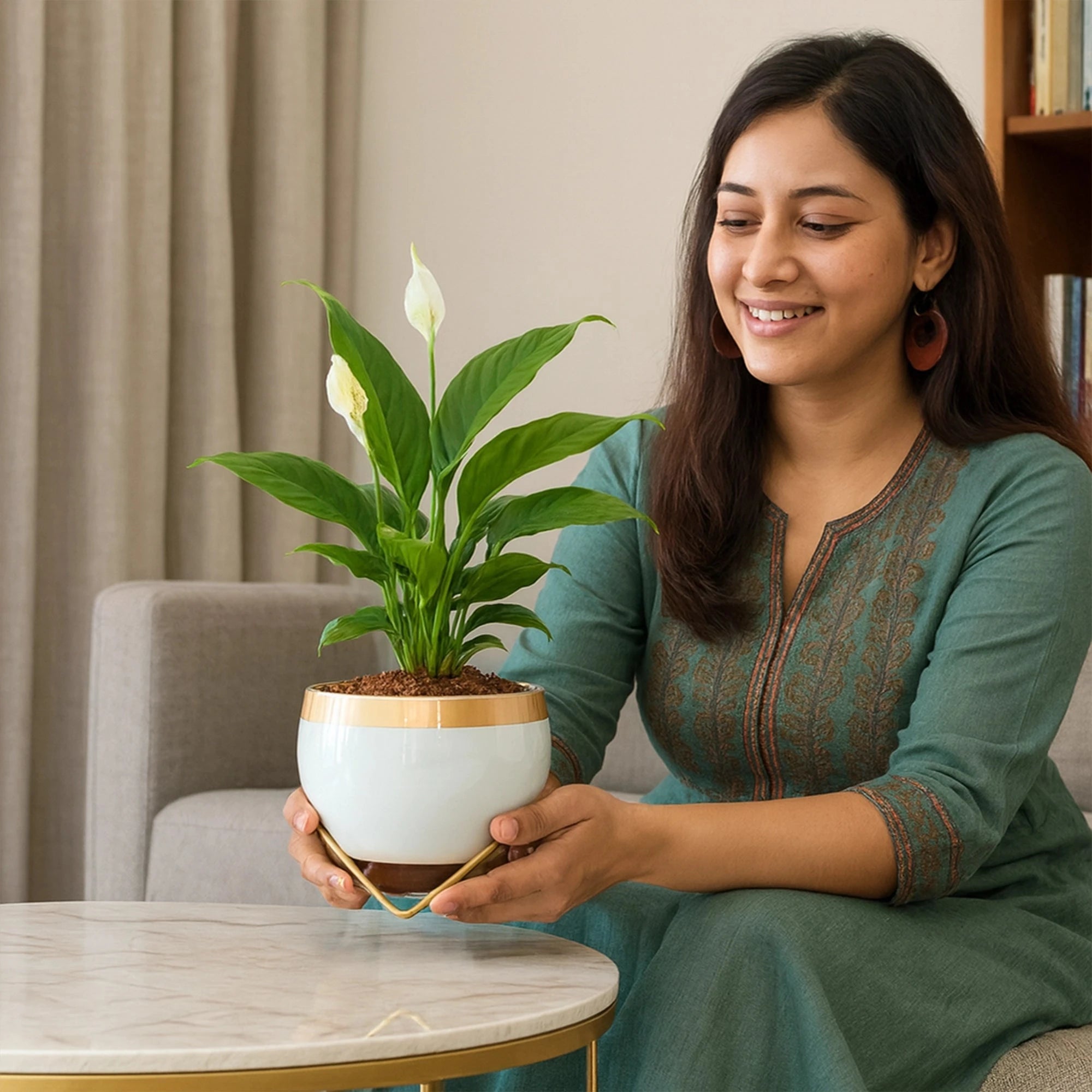 Petite Metal Pots Metal Planter Urban Plant 