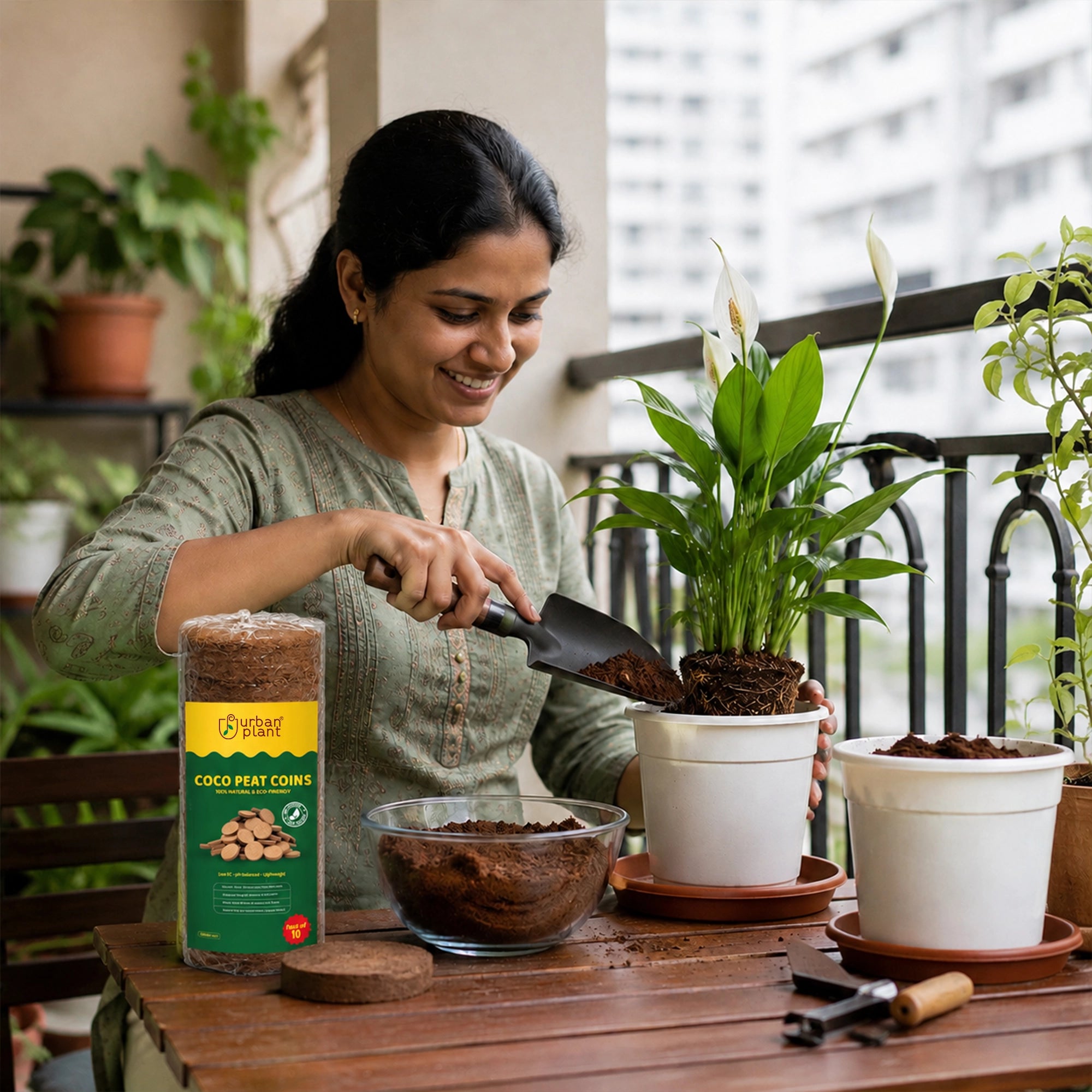 Urban Plant Cocopeat Seedling Coin