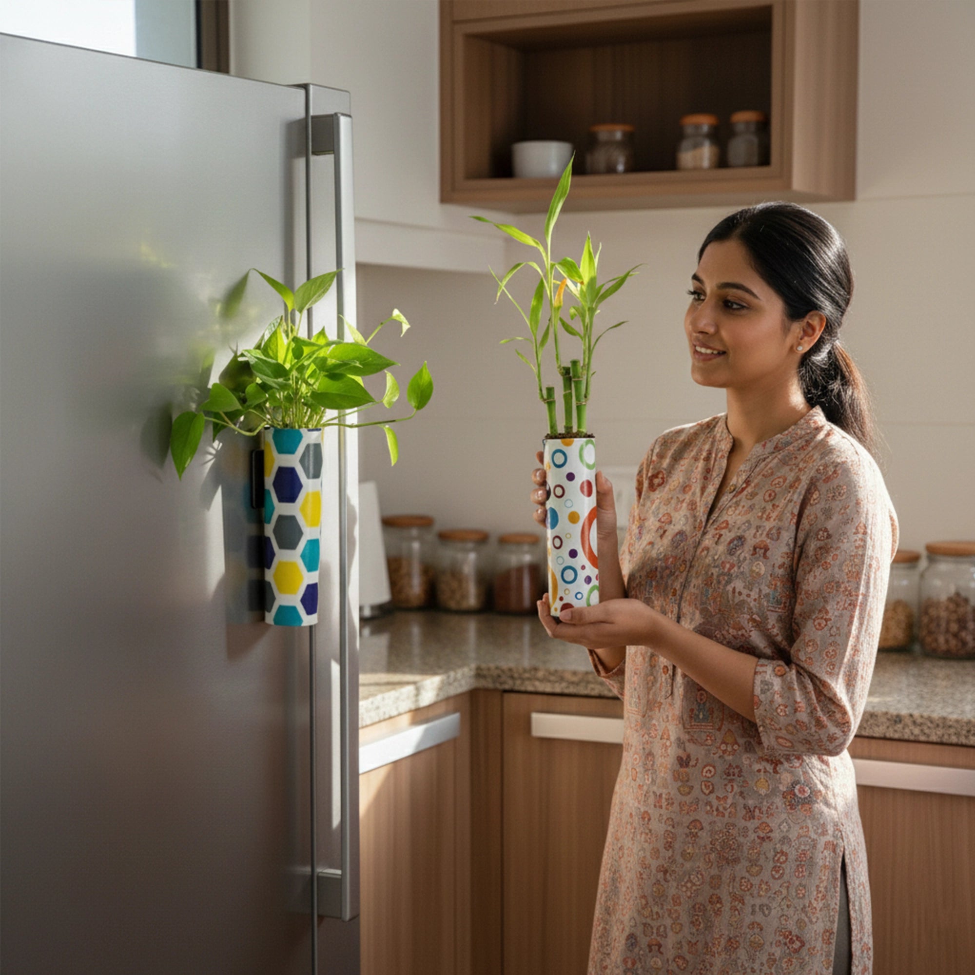 Urban Plant Magnetix Planters Lifestyle image