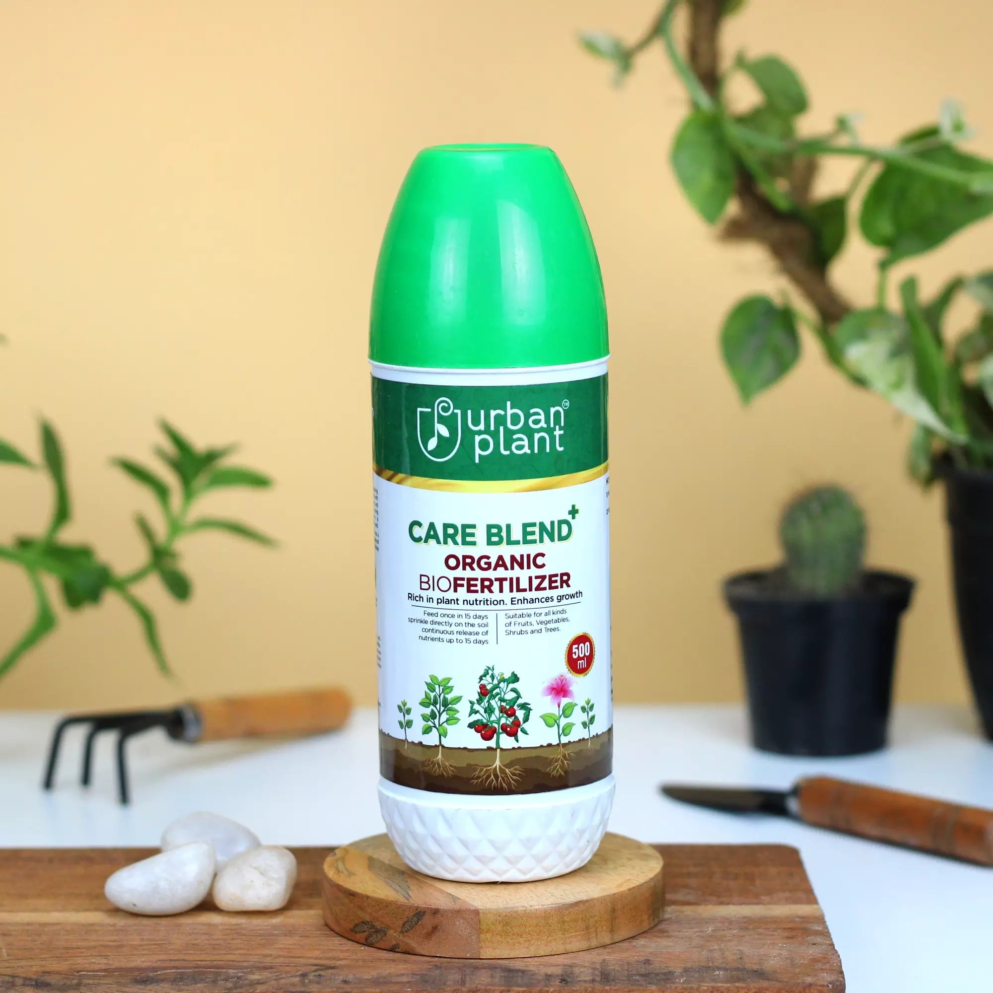 Care Blend Organic Bio Fertilizer for Vegetables, Fruits and Greenie Plant Diet Urban Plant 
