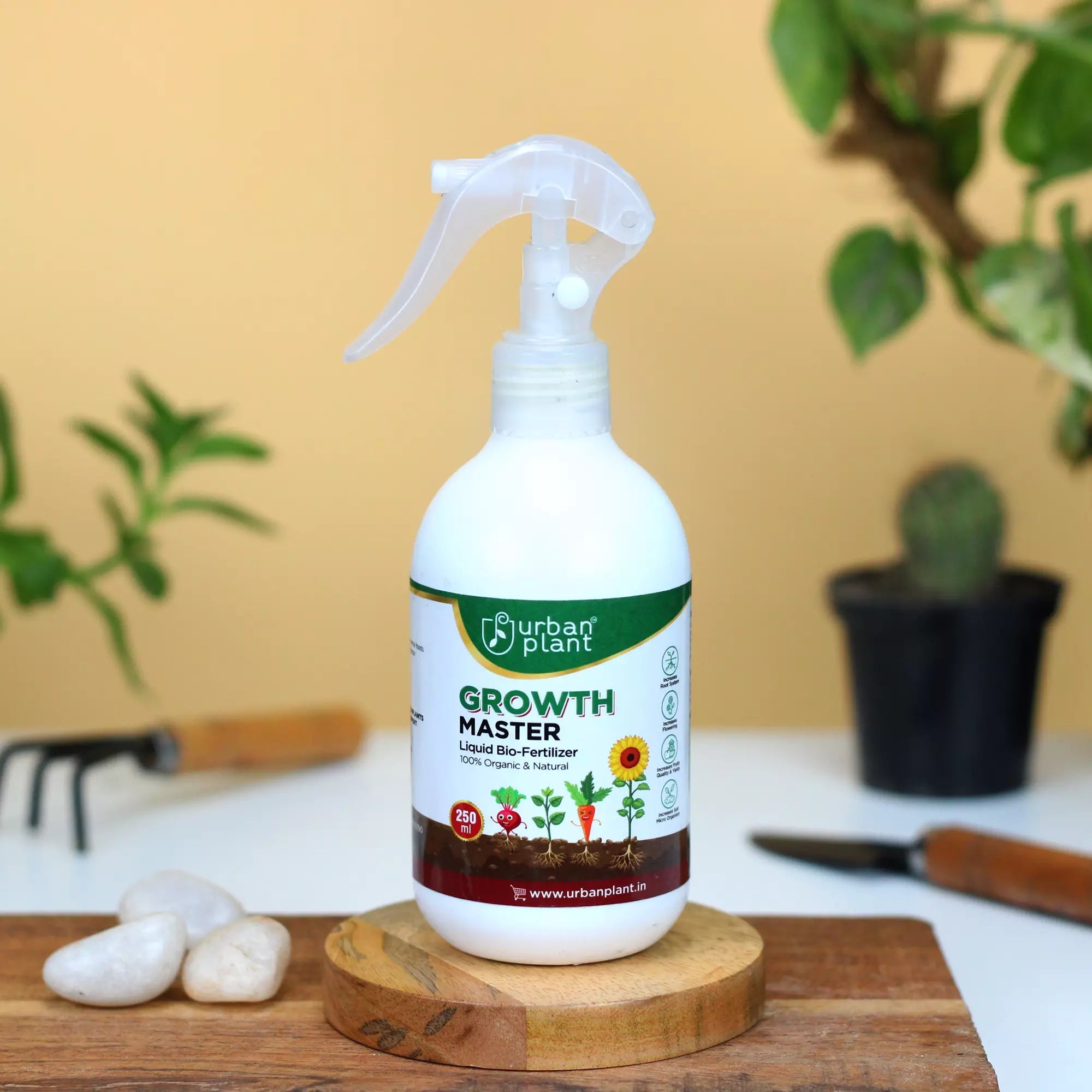 Growth Master Liquid Fertilizer for Vegetables, Fruits and Greenie Plant Diet Urban Plant 