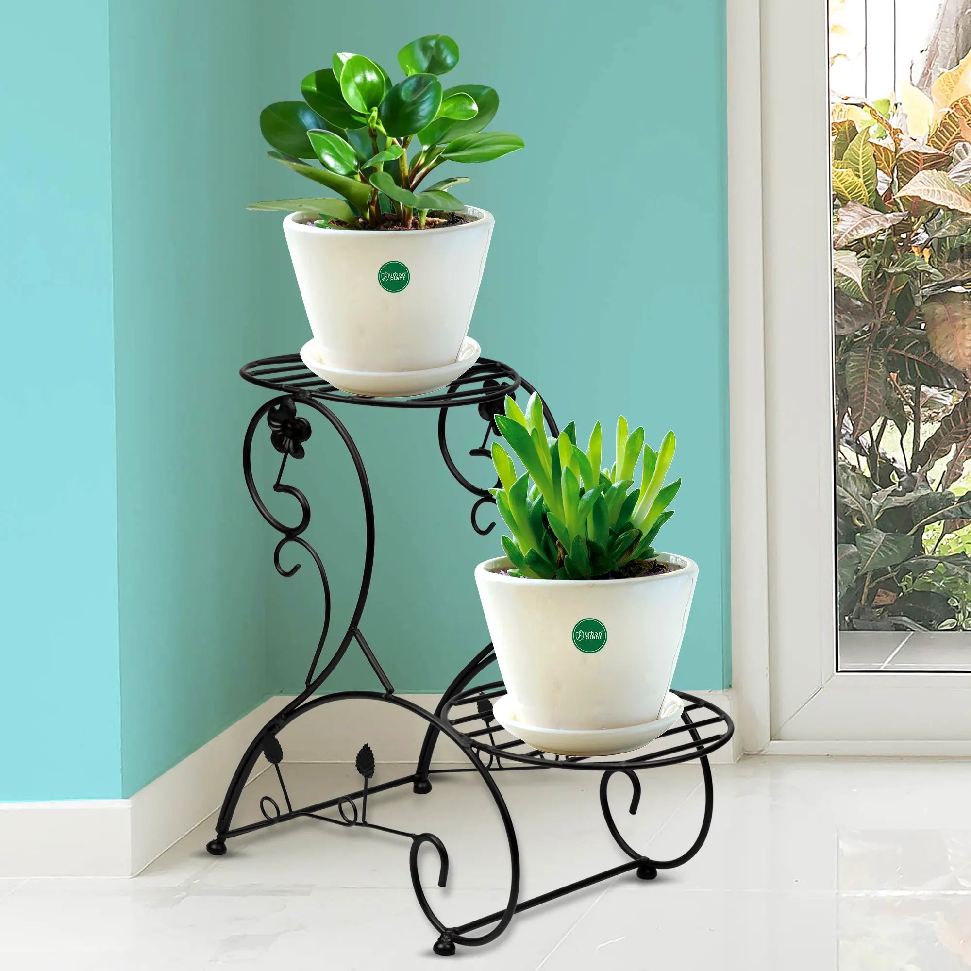 Two Tier Pot Stand (Set of 2) (1147) Pot Stand Urban Plant 