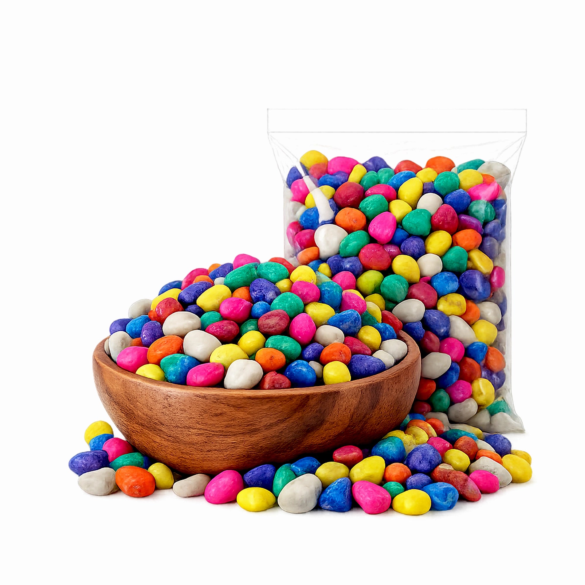 Urban Plant Colourful Decorative Pebbles or stone for Pot
