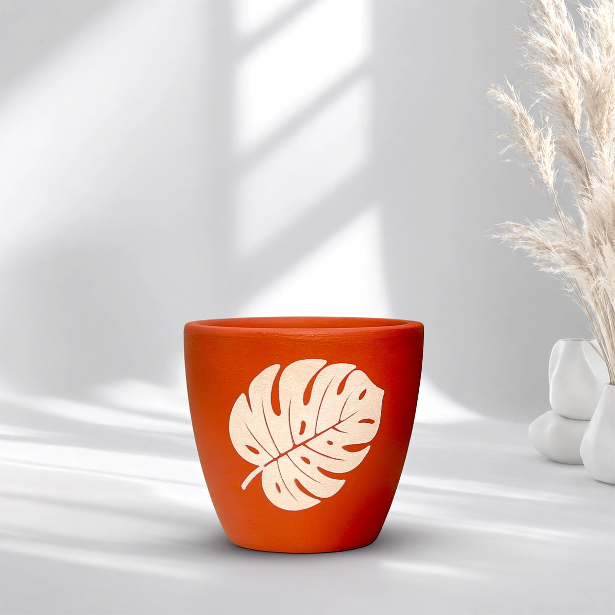 Clay Canvas Terracotta Pot Pattern: Botanical