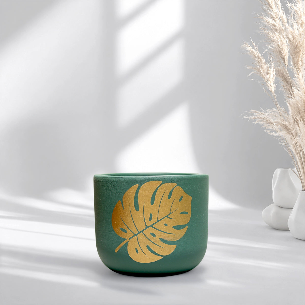 Urban Plant Monstera Muse Terracotta Pot Forest Gold