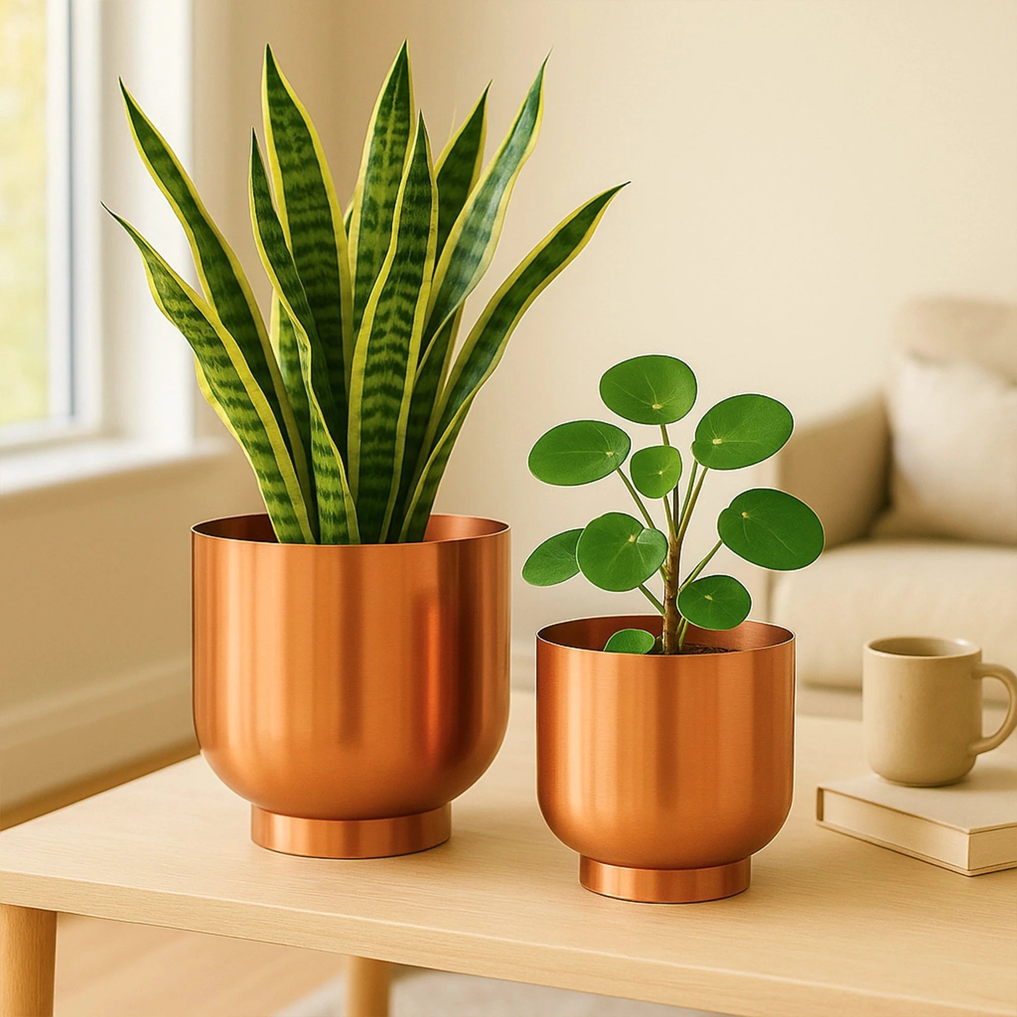Orchid Metal Planter Metal Planter Urban Plant Copper 