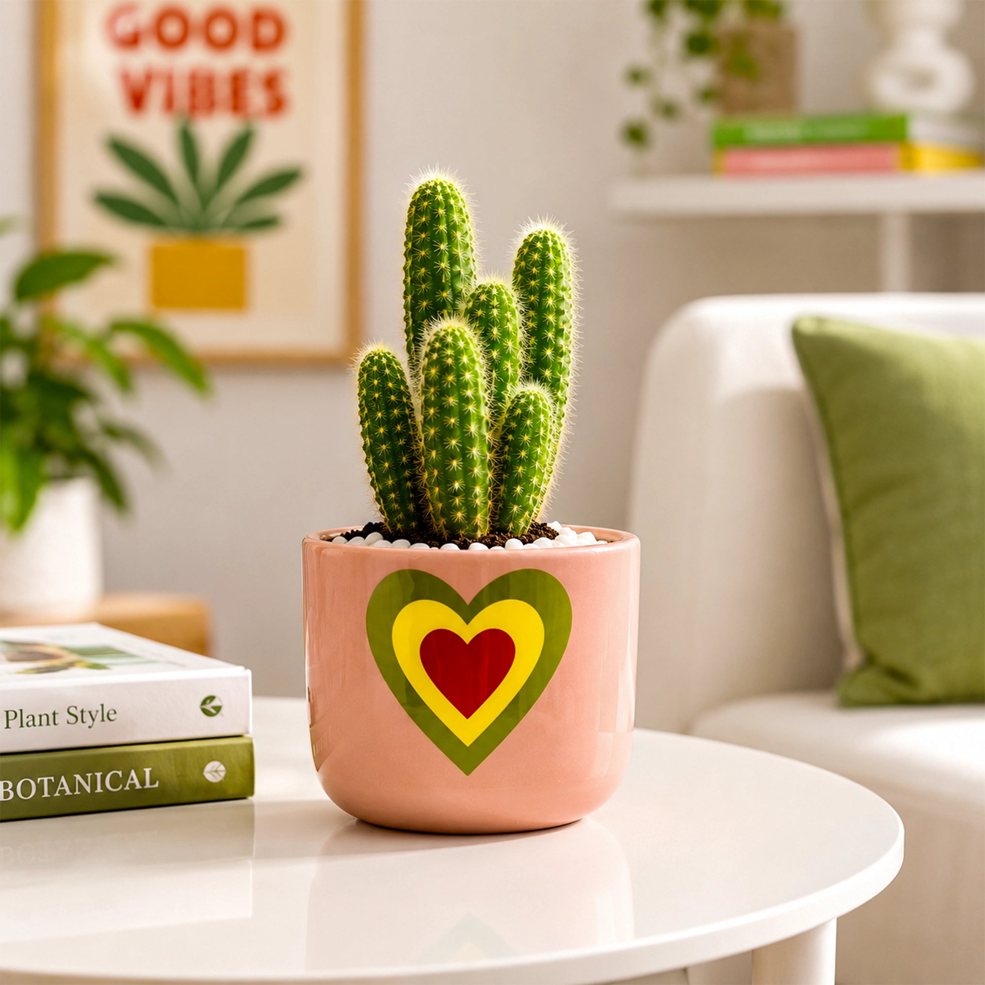 Heart Bloom Terracotta Pot by Urban Plant
