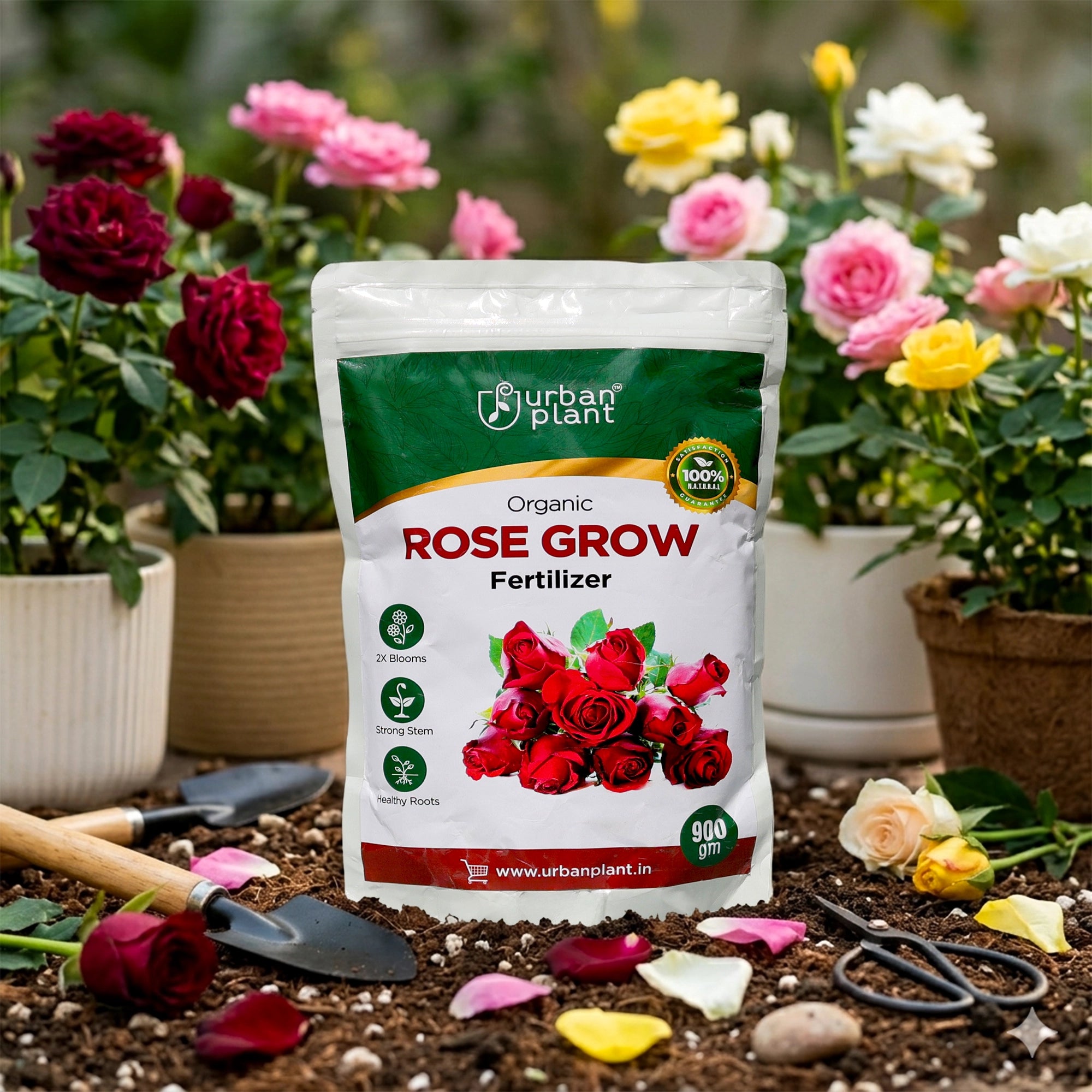 Rose Grow Fertilizer 100% organic