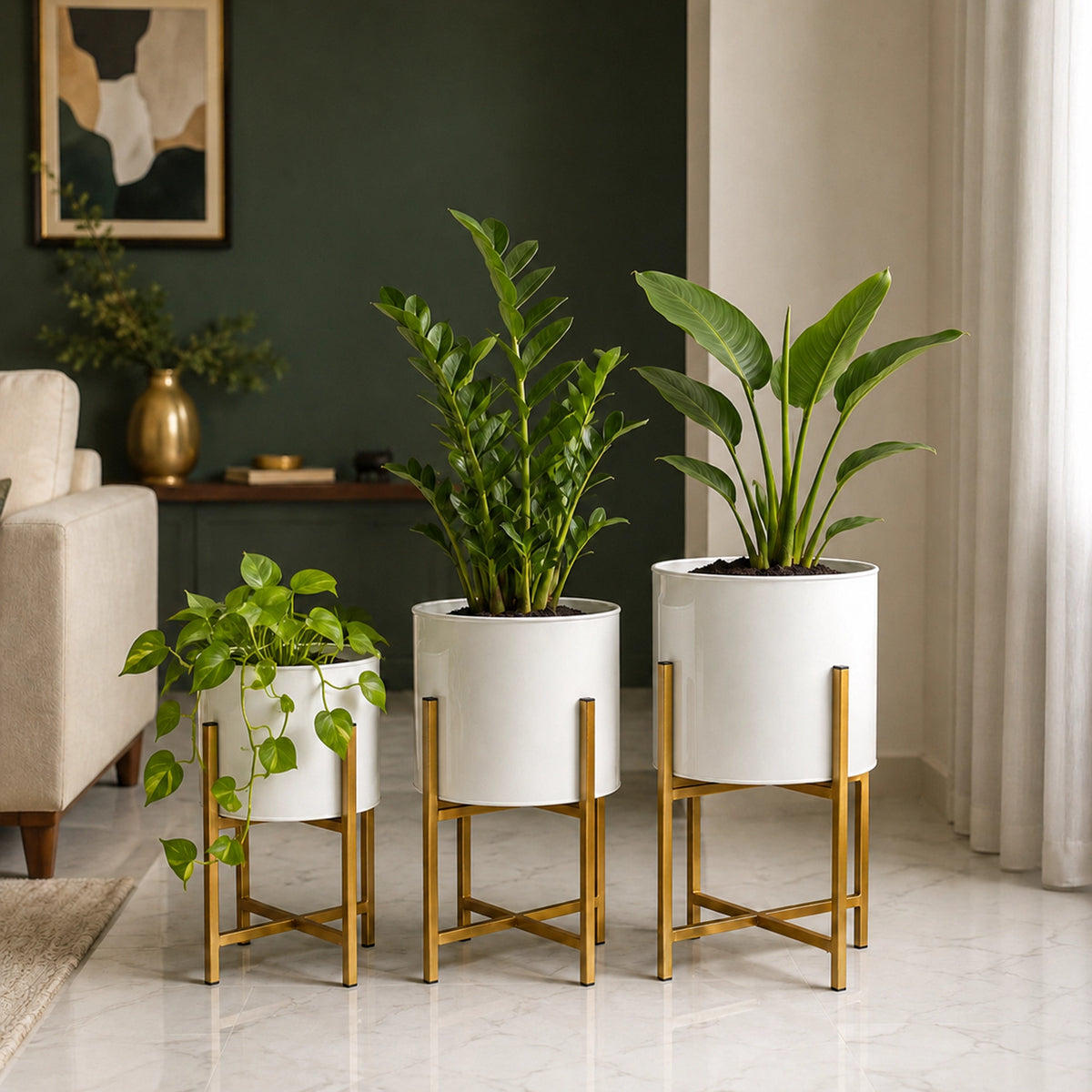 Scandinavian Planters - (Set of 3)