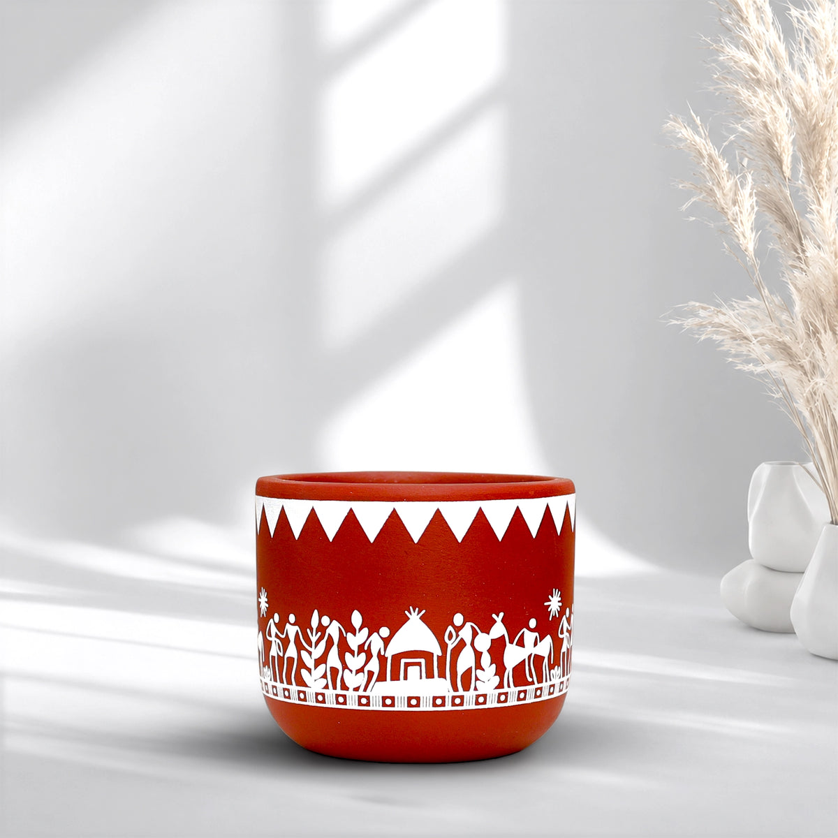 Virasat Terracotta Pot Tribal Utsav