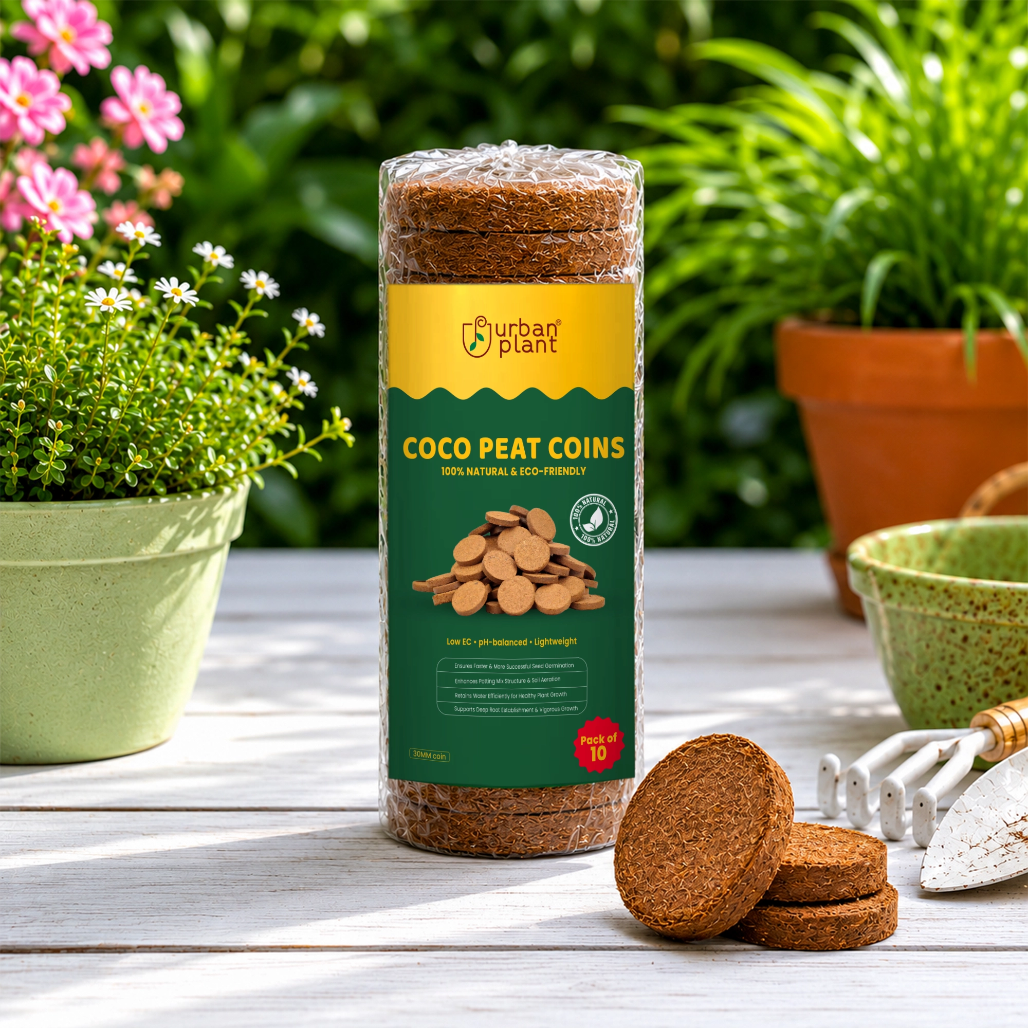 Urban Plant Cocopeat Seedling Coin