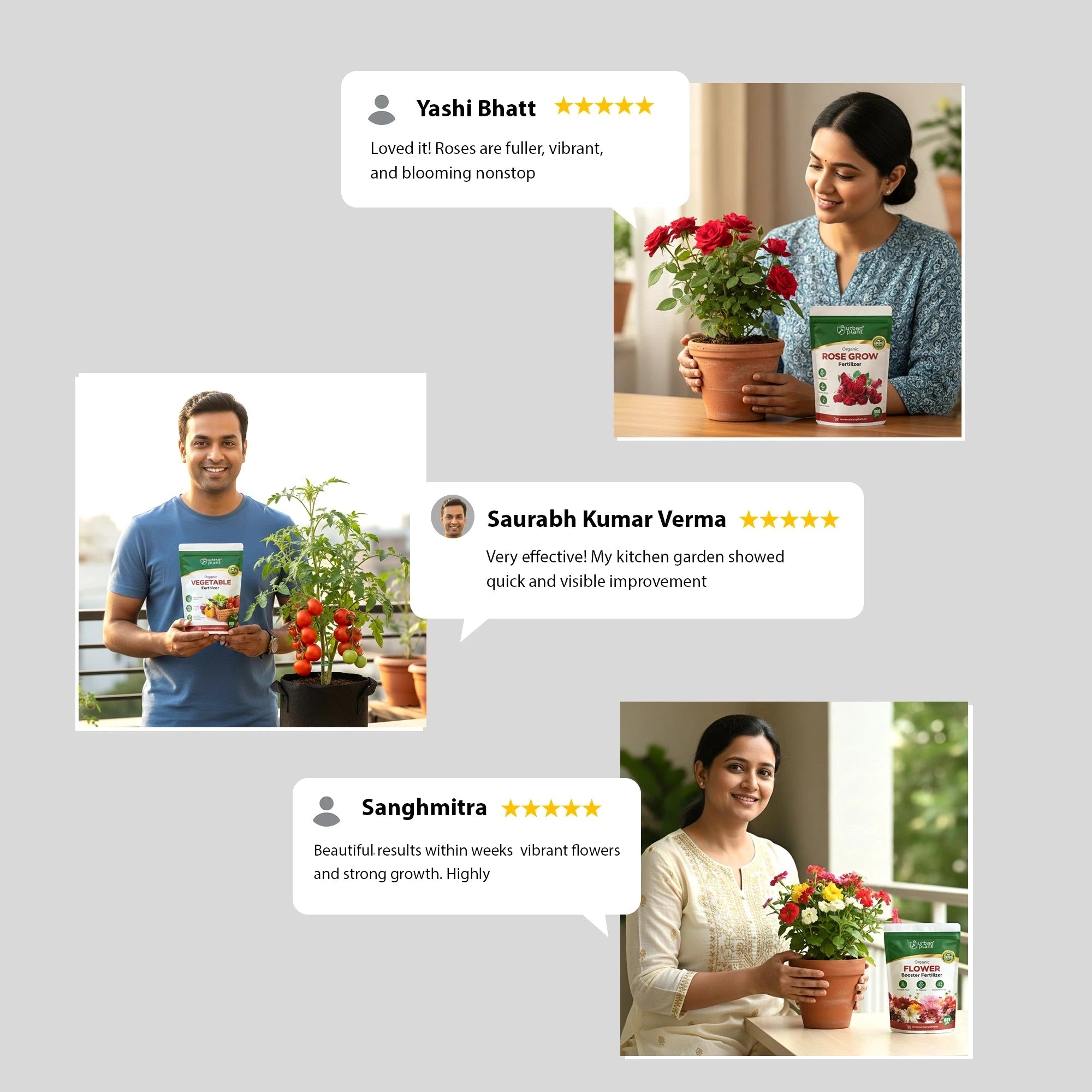 Urban Plant Premium Bloom & Grow Fertilizer Combo Kit Fertilizer Urban Plant 