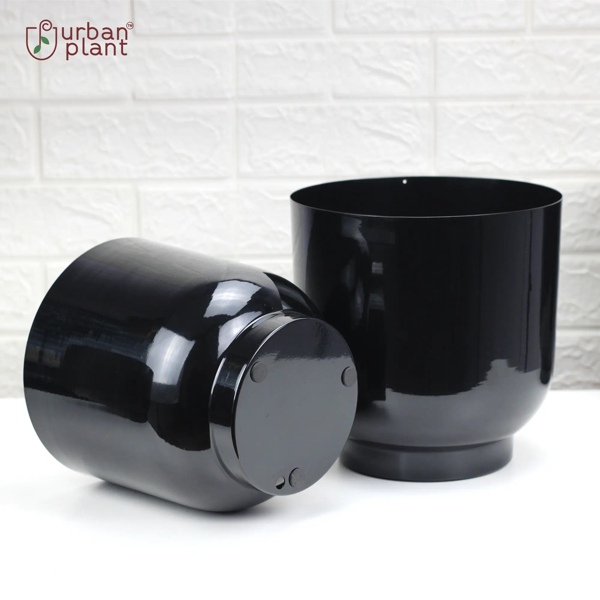 Orchid Metal Planter Pot Container (Set of 2) Table Top Planter Urban Plant Table Top Planter Urban Plant 