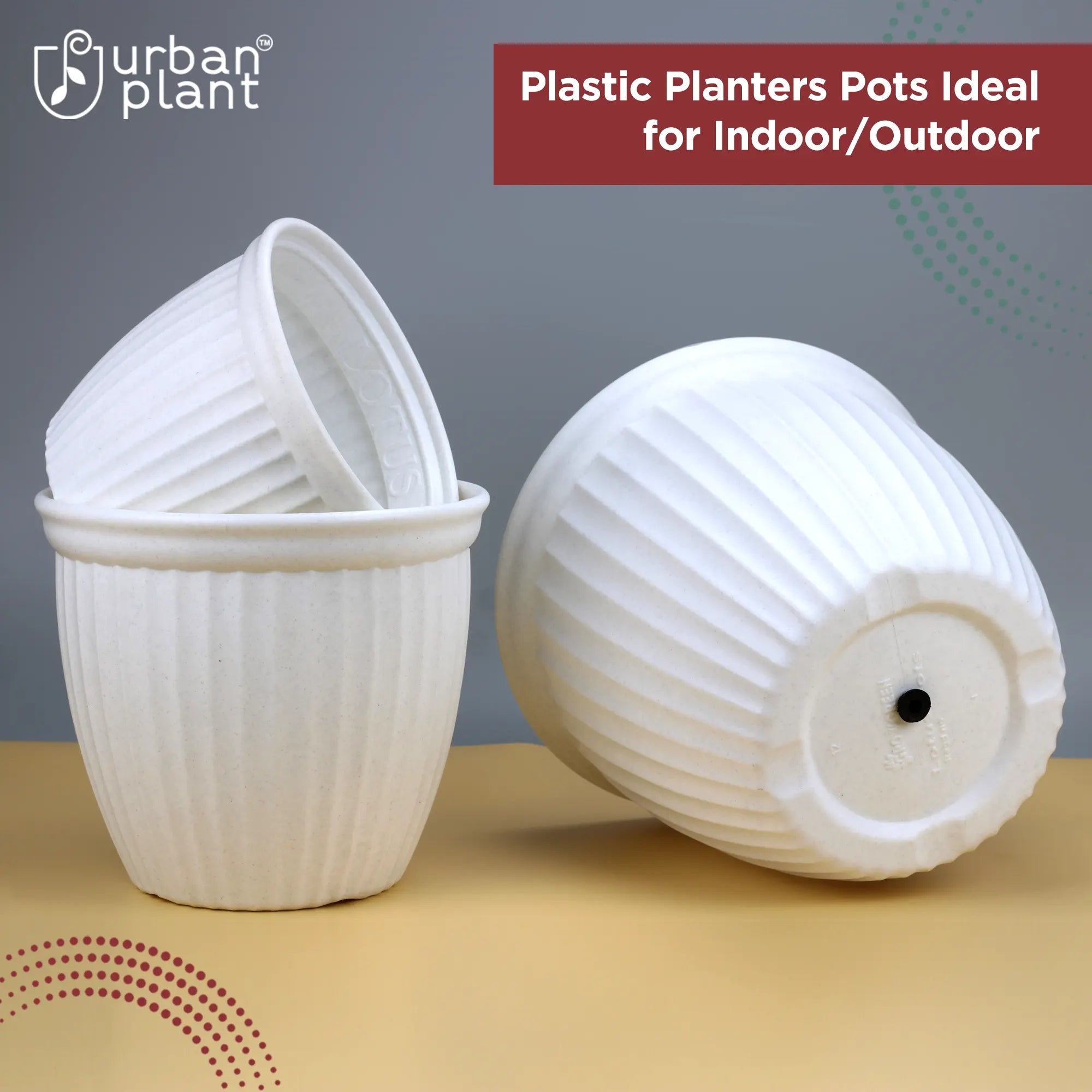 Urban Plant Lotus Planters (Set of 3) Urban Plant 
