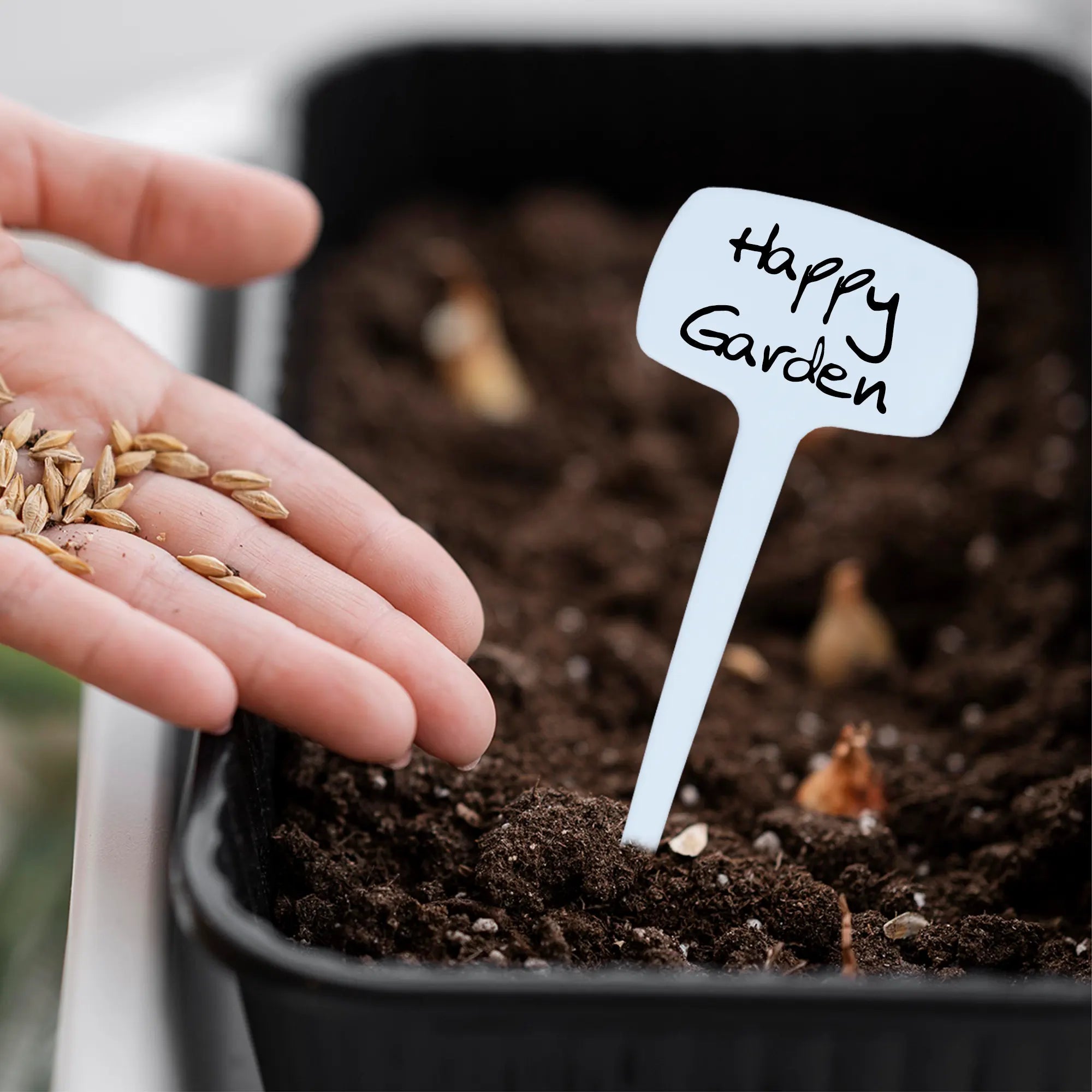 flower pot tag