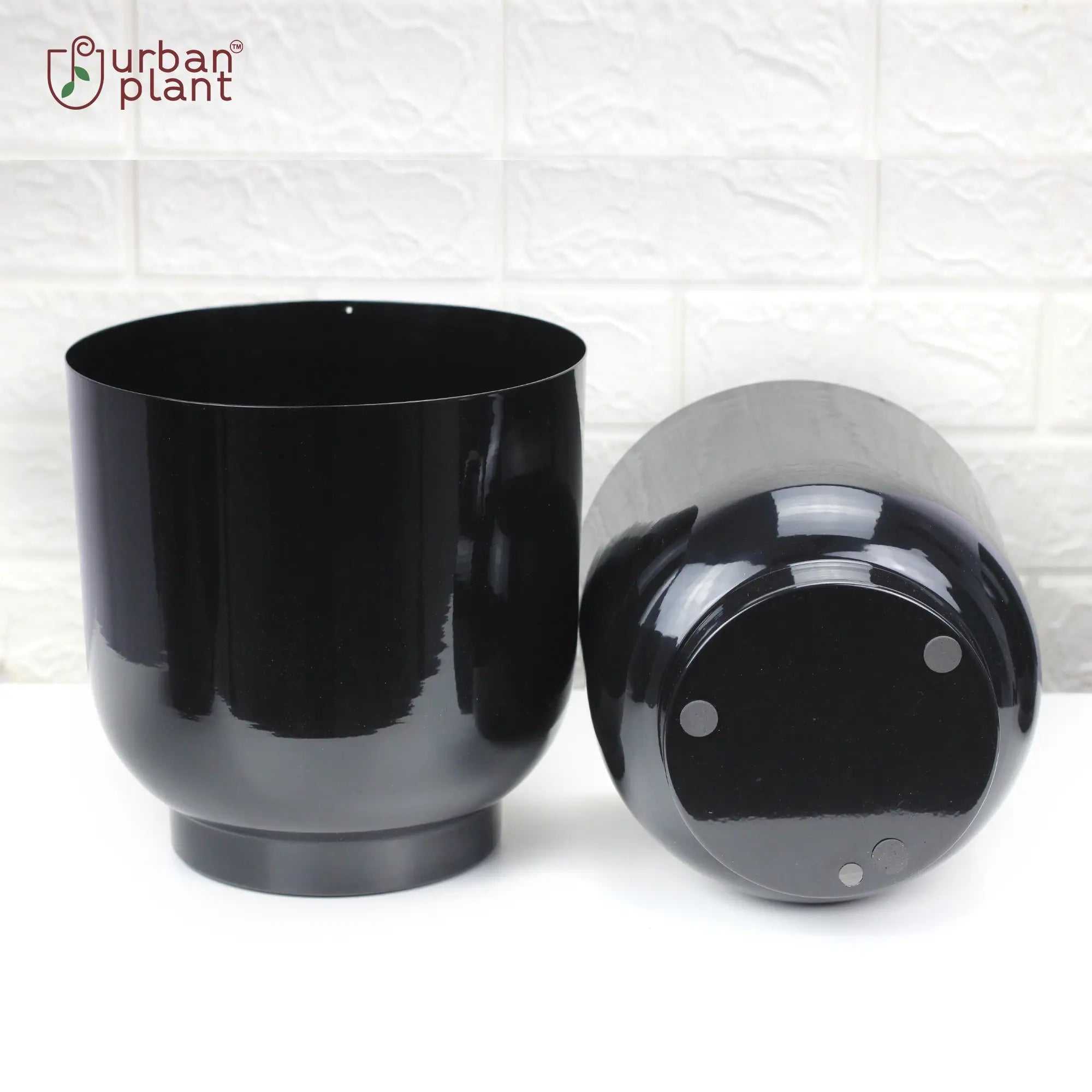 Orchid Metal Planter Pot Container (Set of 2) Table Top Planter Urban Plant Table Top Planter Urban Plant 