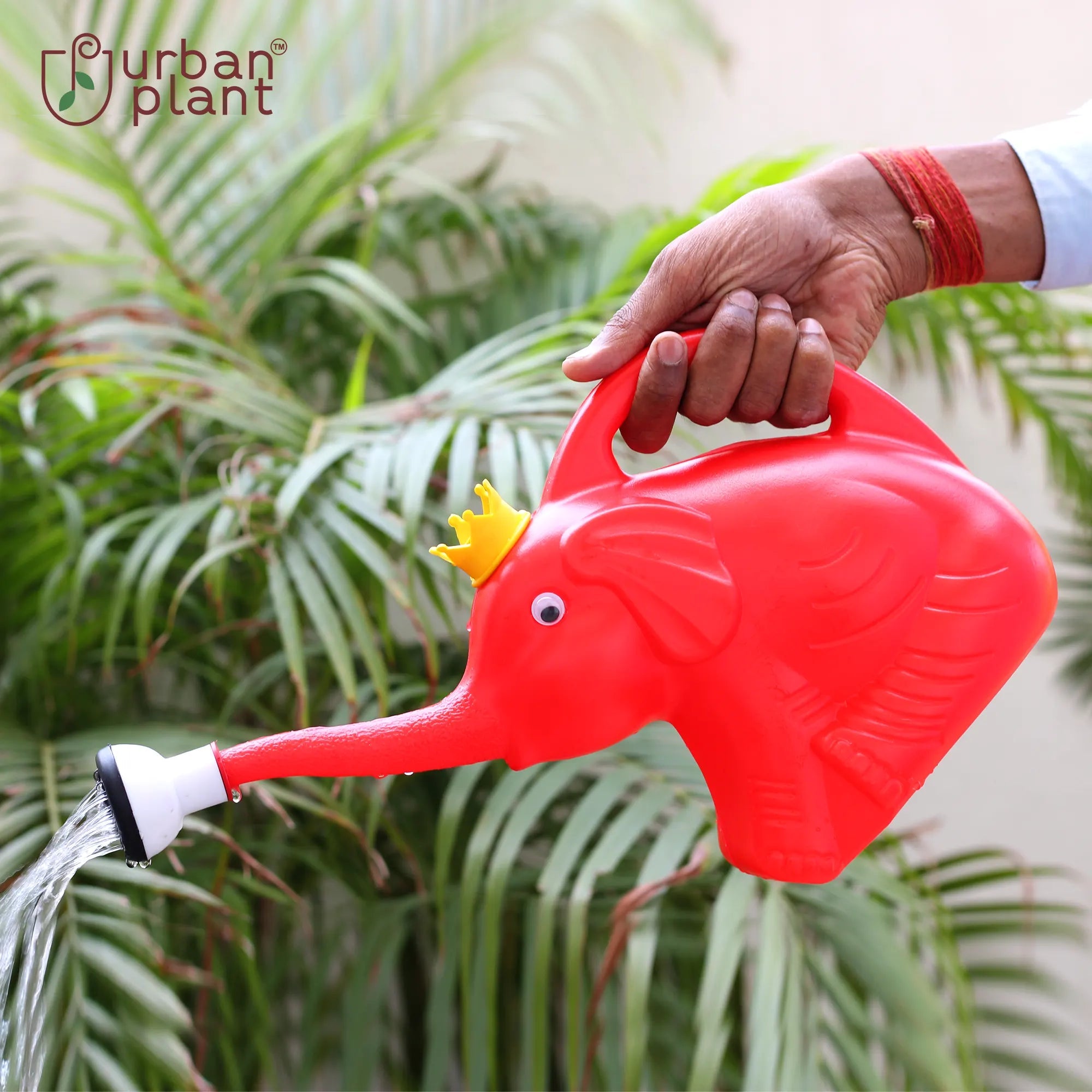 Elephant Watering Can with Detachable Sprayer - 1 Litre Urban Plant 