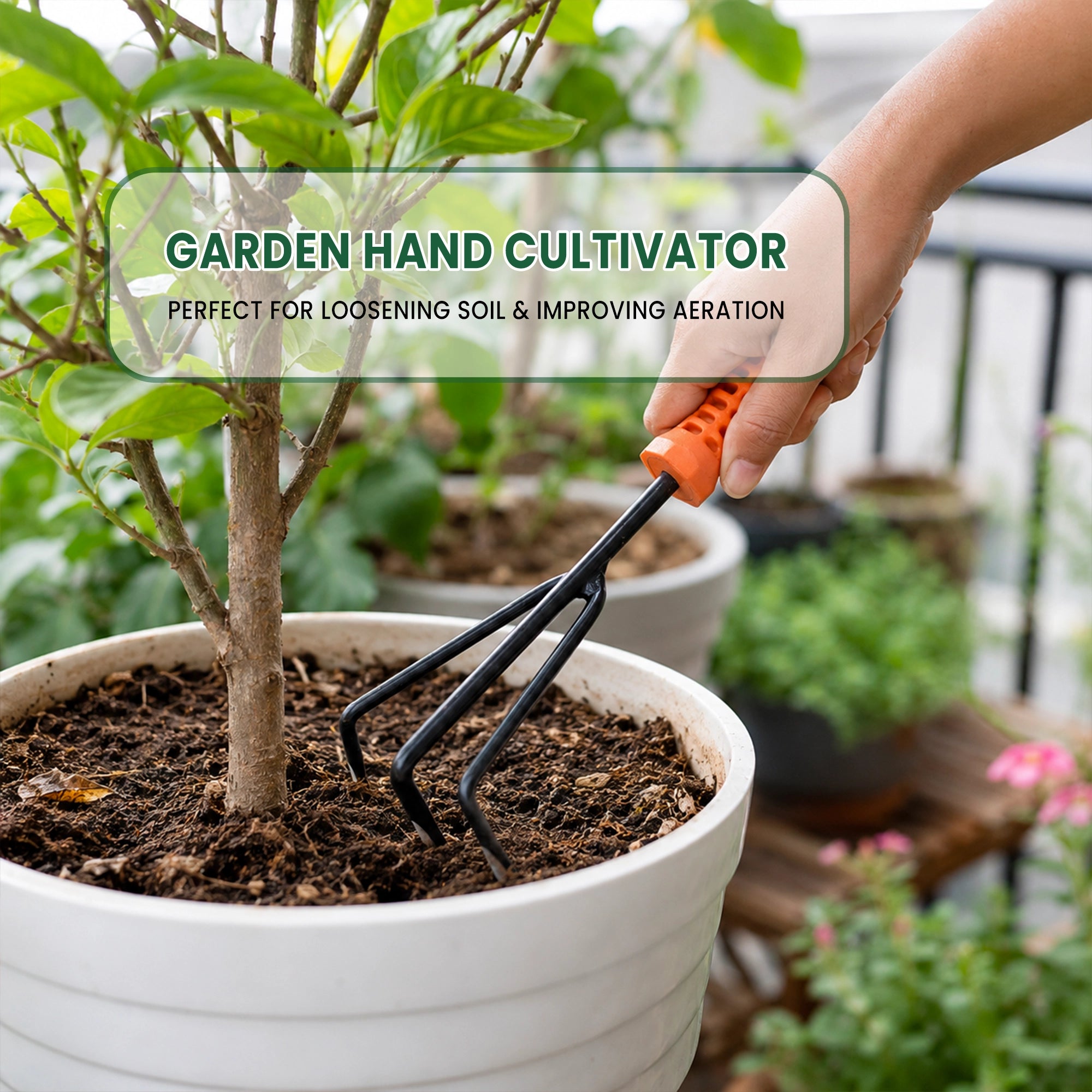 Urban Plant Garden Hand Cultivator
