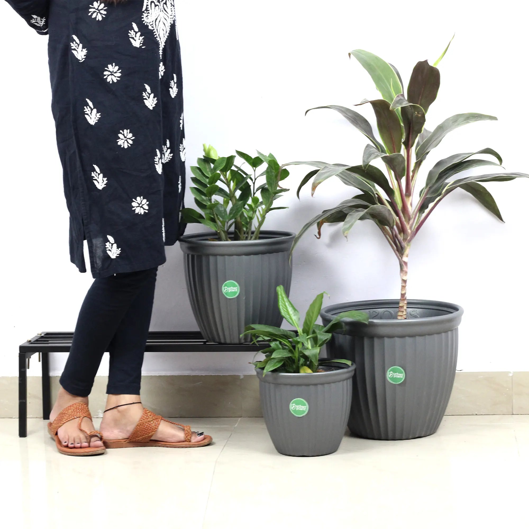 Urban Plant Lotus Planters (Set of 3) Urban Plant 