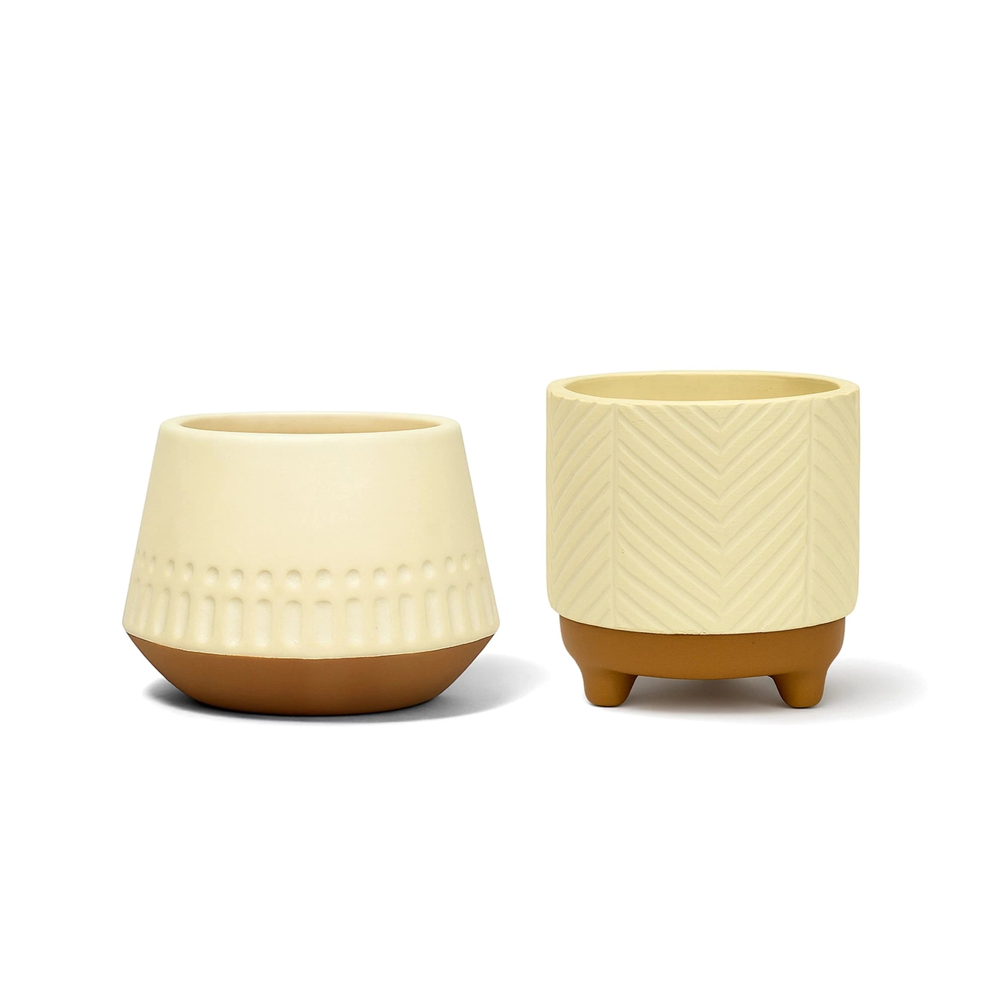Terracotta Wonders - (Set of 2) Terracotta Pot Urban Plant 