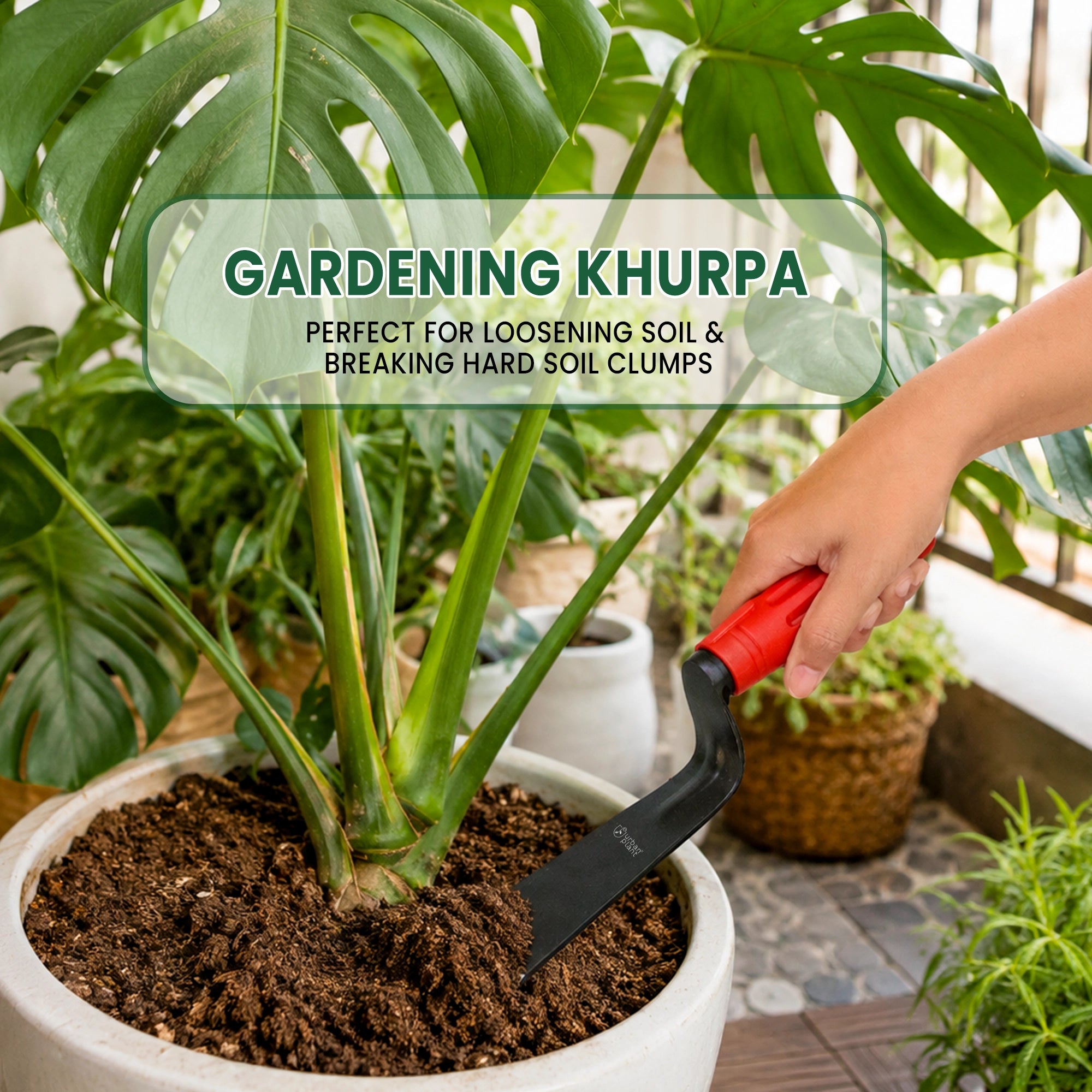 Urban Plant Gardening Khurpa